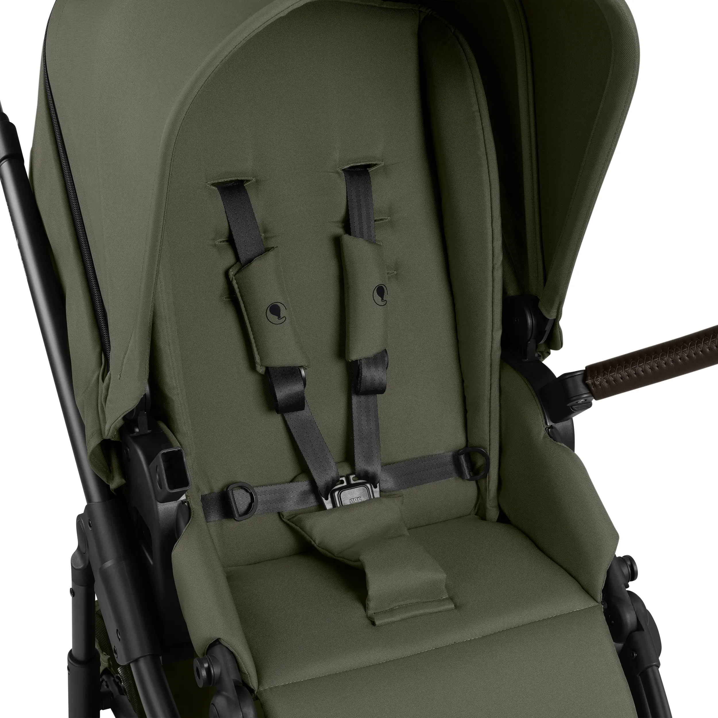 3in1 Kinderwagen-Set Salsa Core inkl. Babyschale mit Liegefunktion Calla - Olive