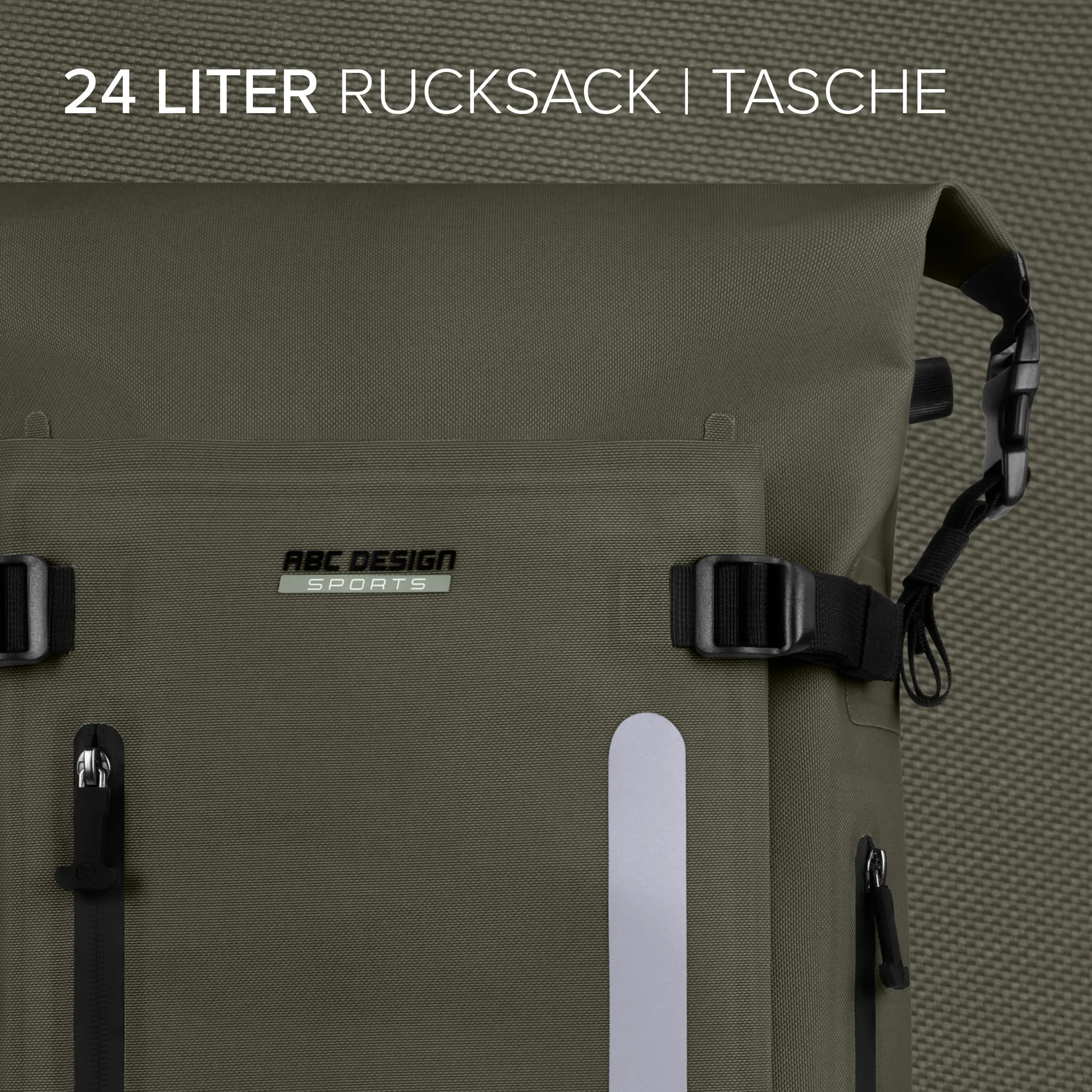 Rucksack Zürich 24L für den Alltag & Büro - Avocado