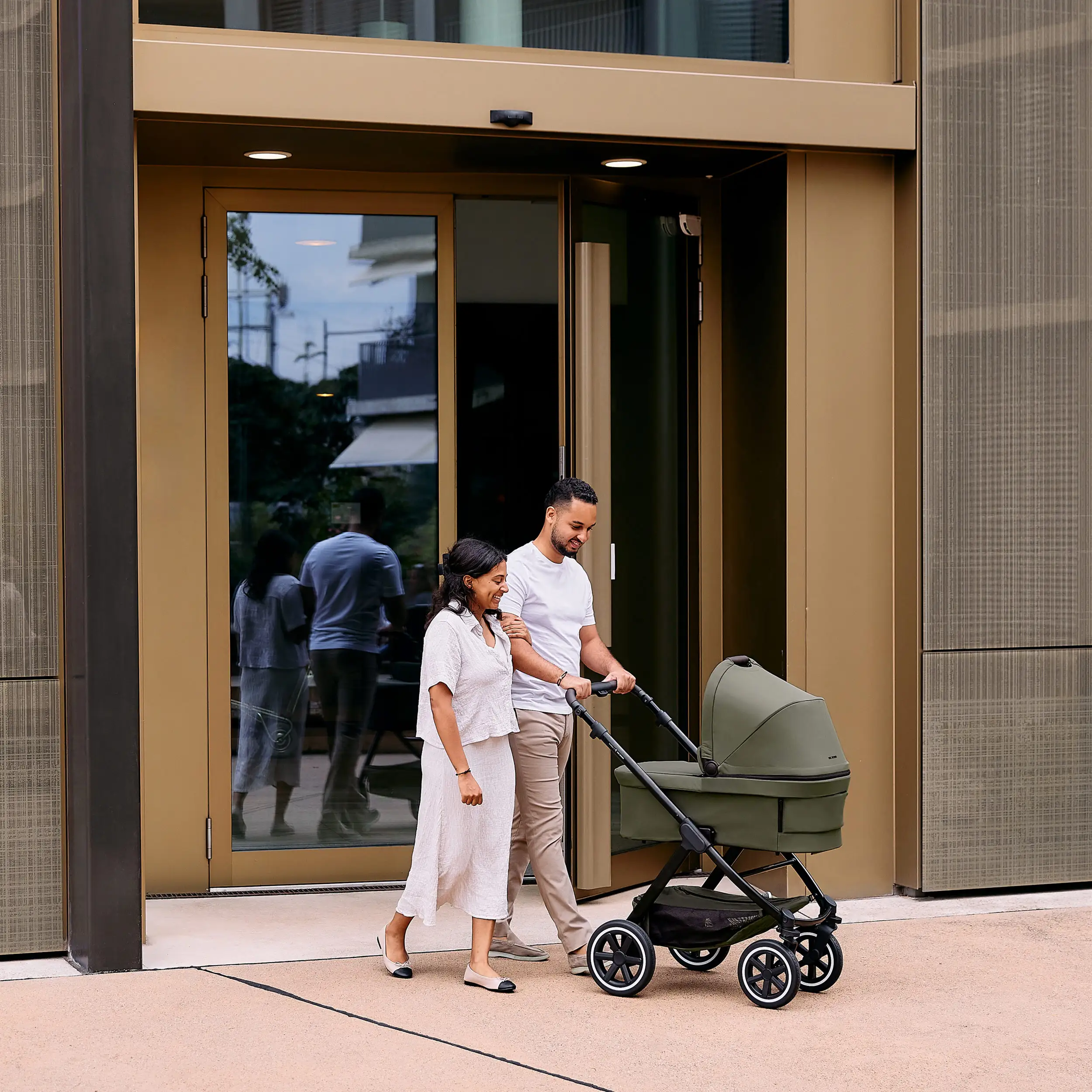 4in1 Kinderwagen Set Samba 2 inkl. Isofix Base - Avocado