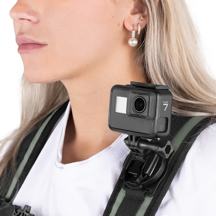 Integrierte Actioncam-Halterung