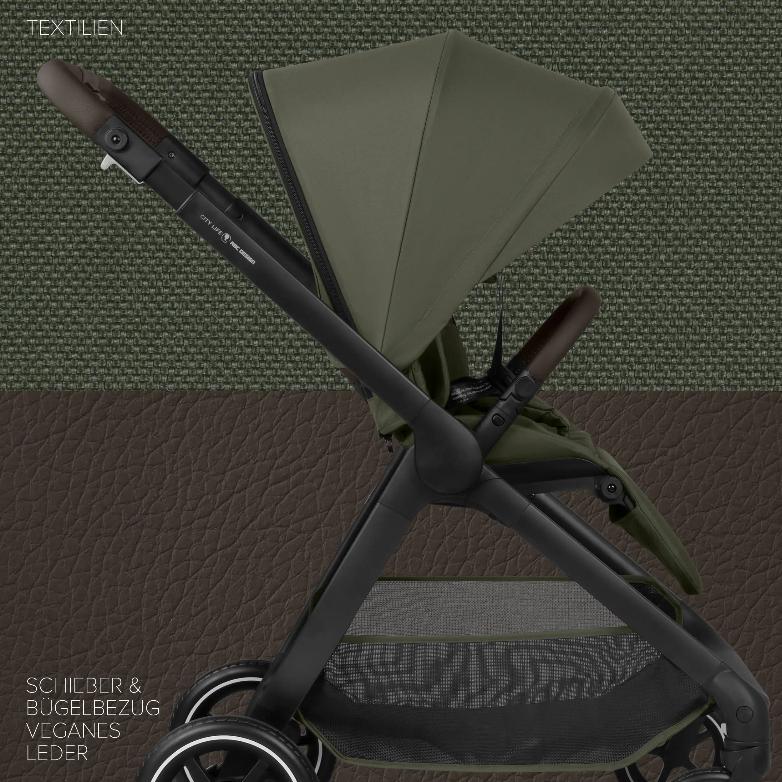 Sportwagen City Life - Avocado