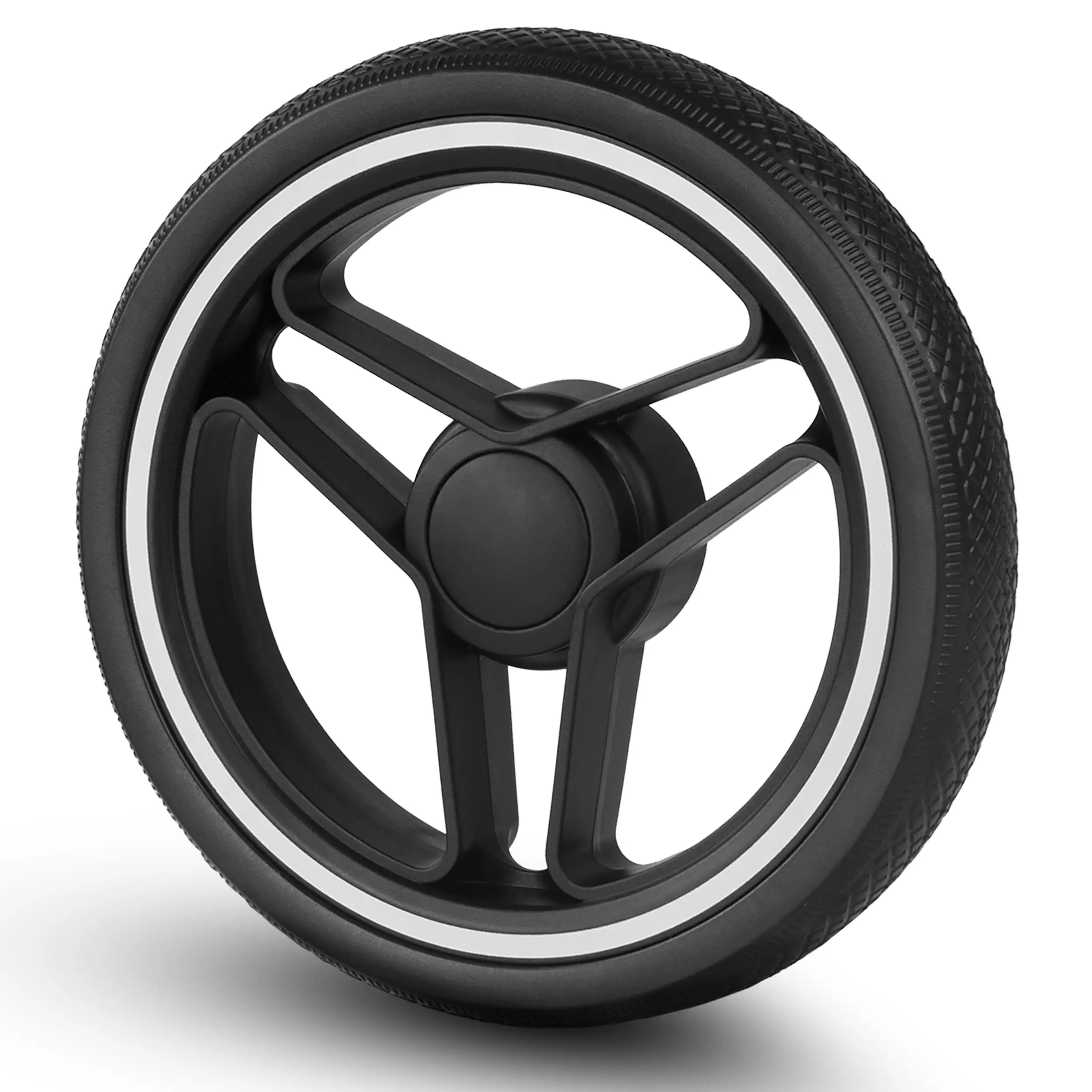Hinterrad für Ping 3 Trekking / Ping Two Trekking - All Terrain Black / White Wall