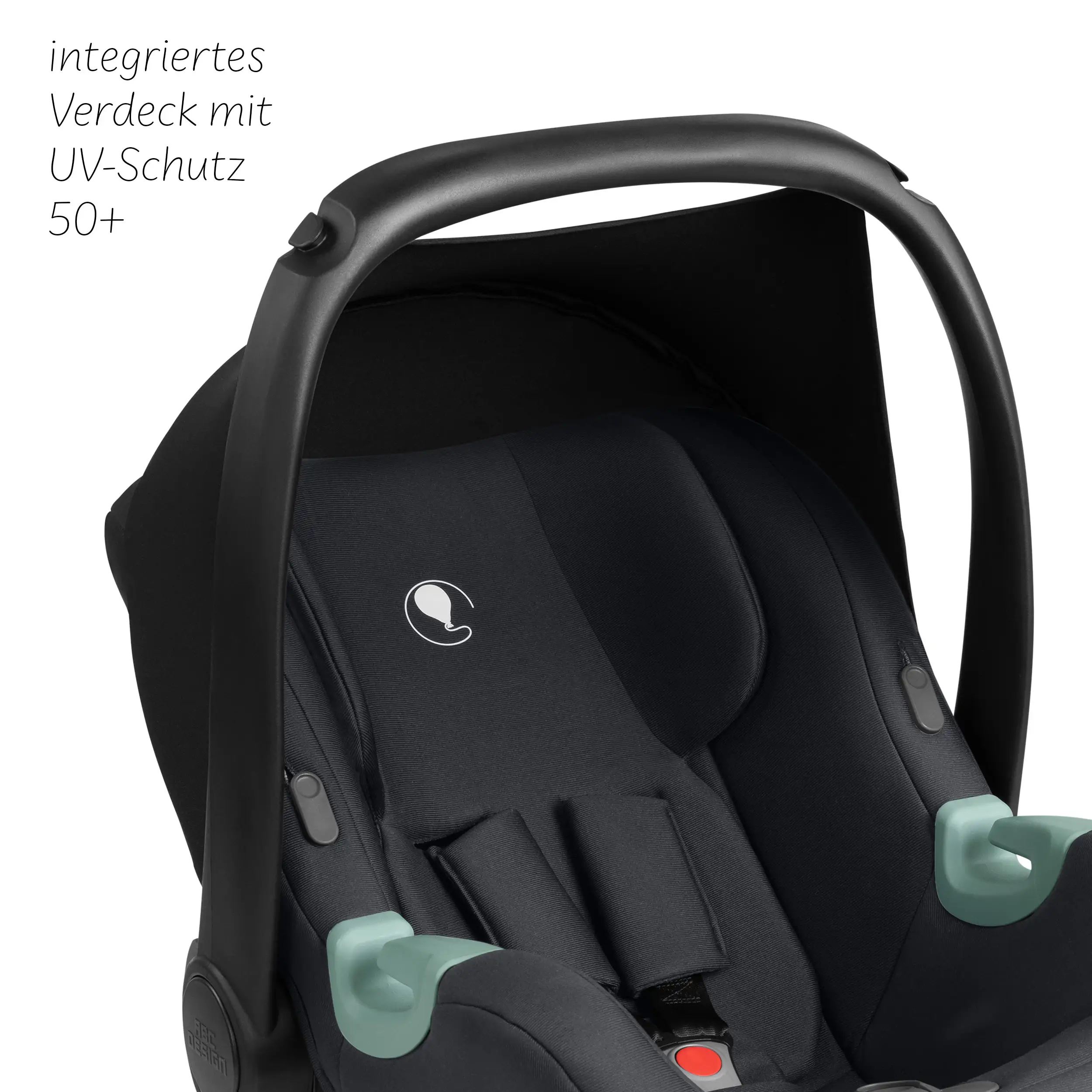 Babyschale Tulip i-Size inkl. drehbarer Isofix Base Root - Black