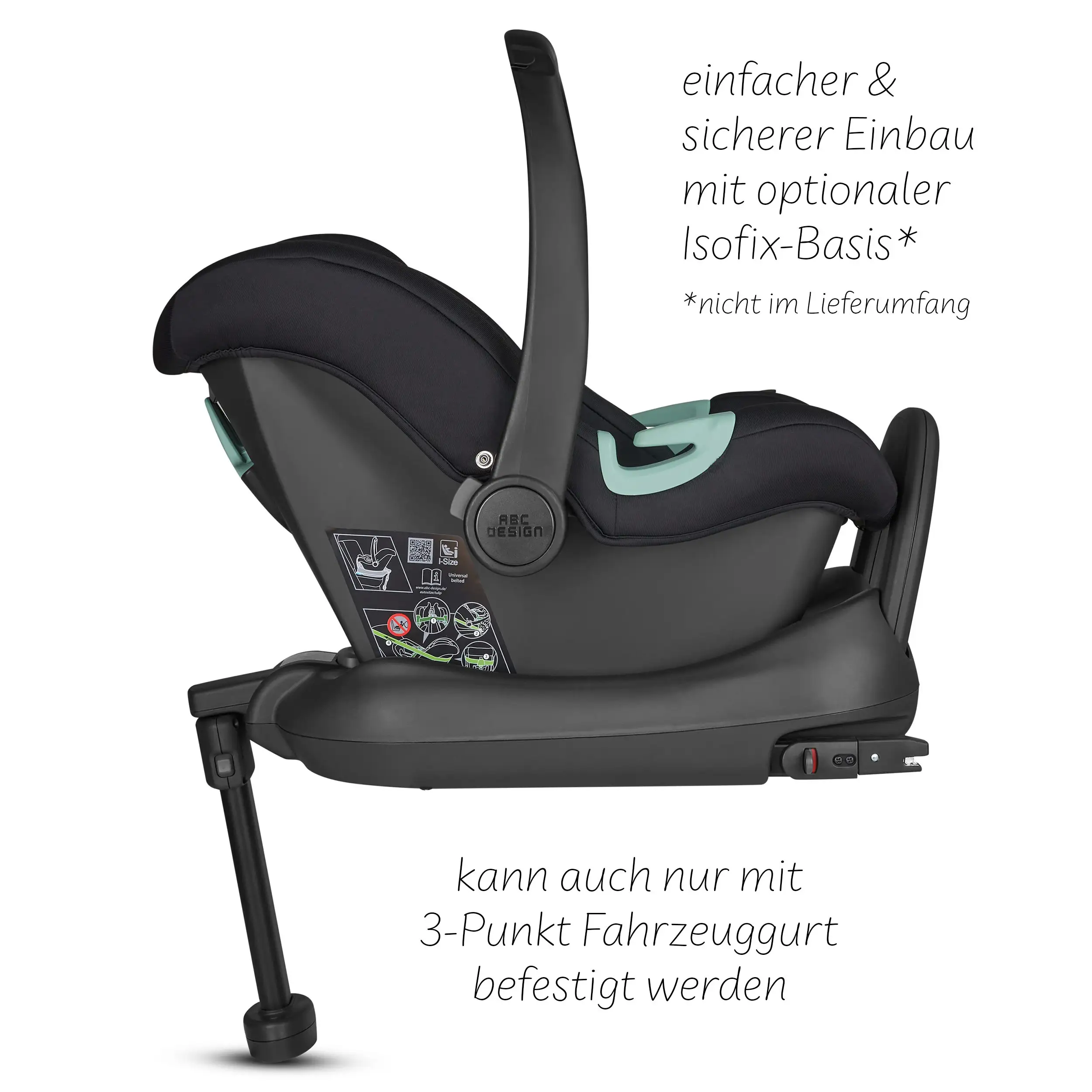 Babyschale Tulip i-Size - Black