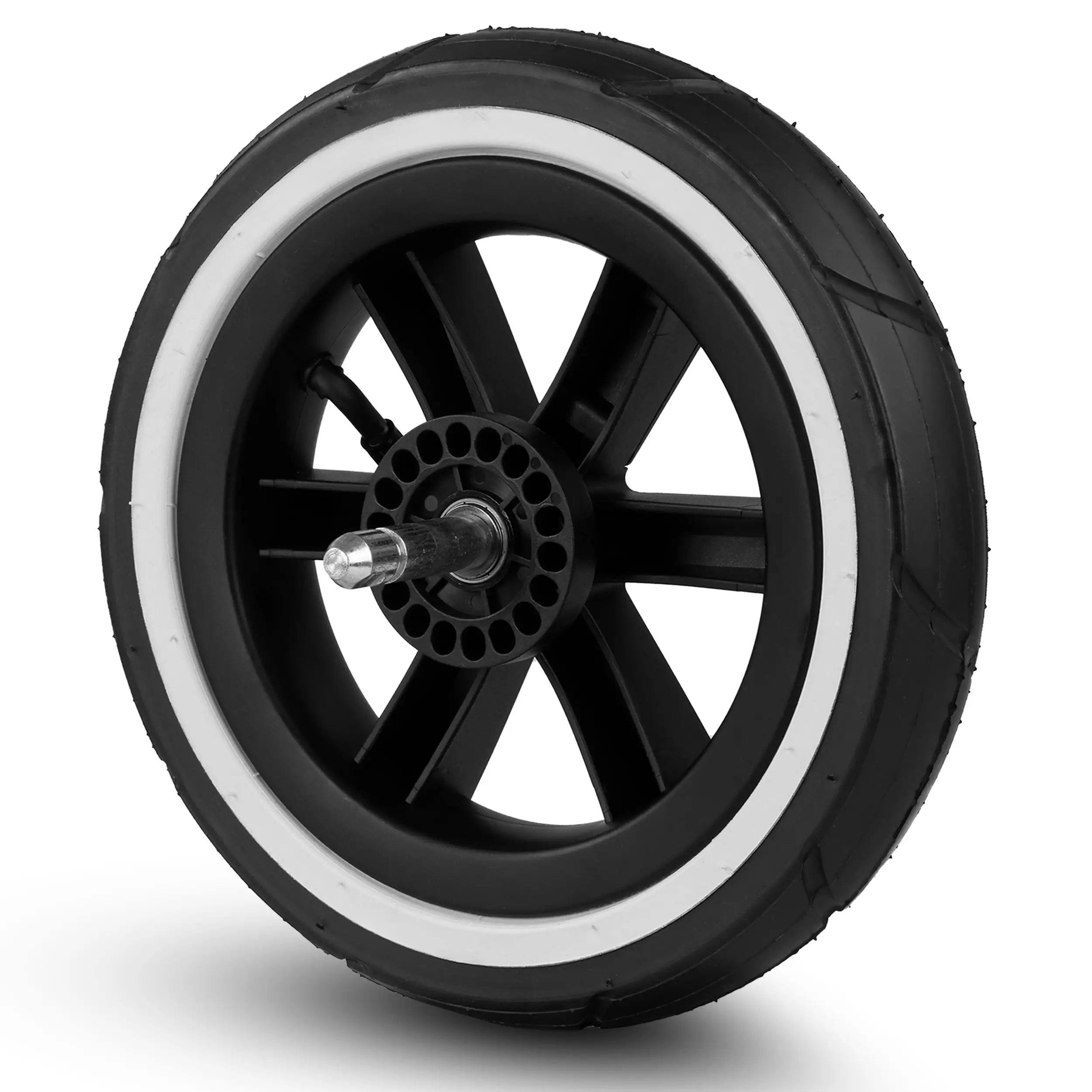 Hinterrad für Avus 2 Air / Avus Air - Luftrad Black / White Wall