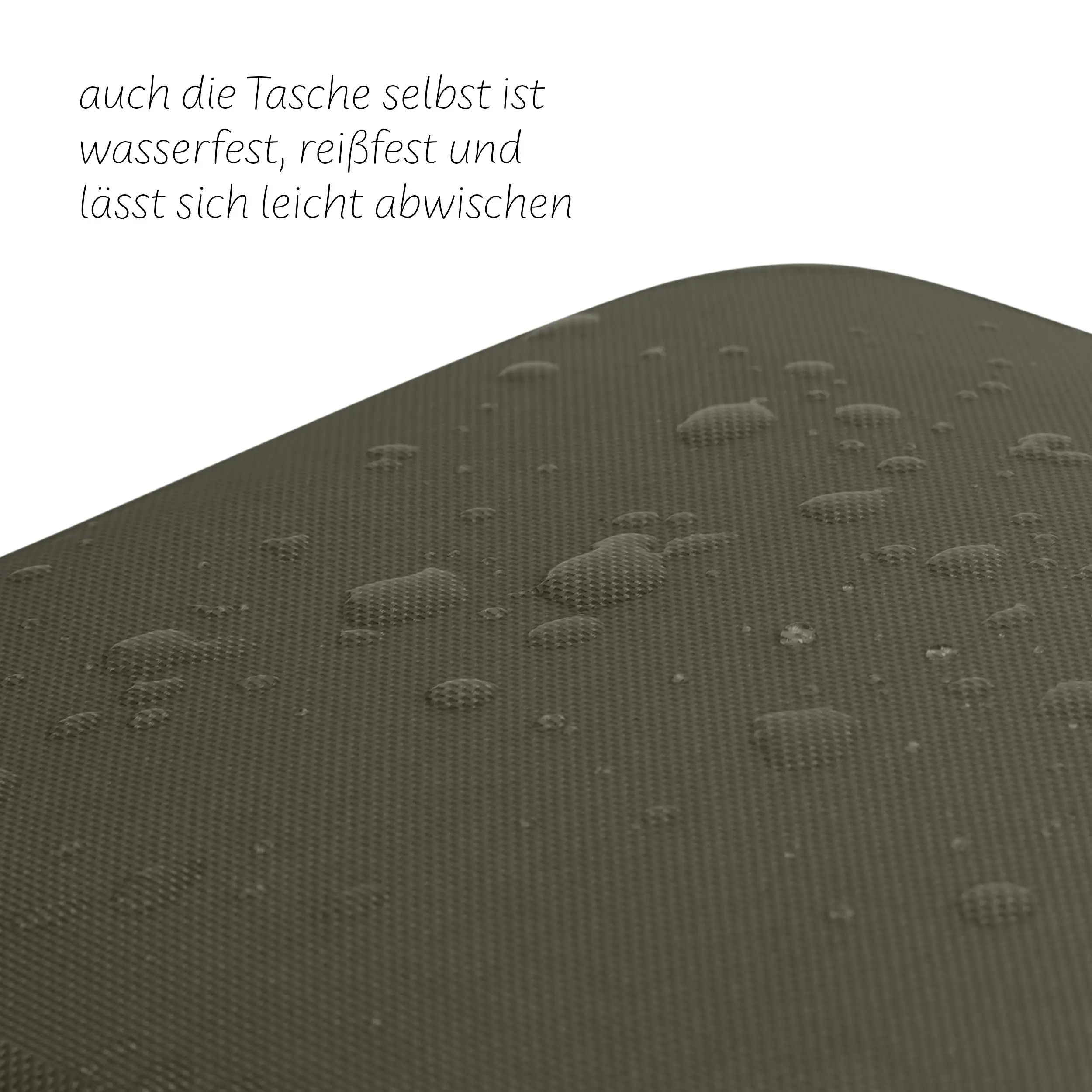 Satteltasche Genf 4,5L für Kinderwagen, Fahrrad & Alltag - Avocado