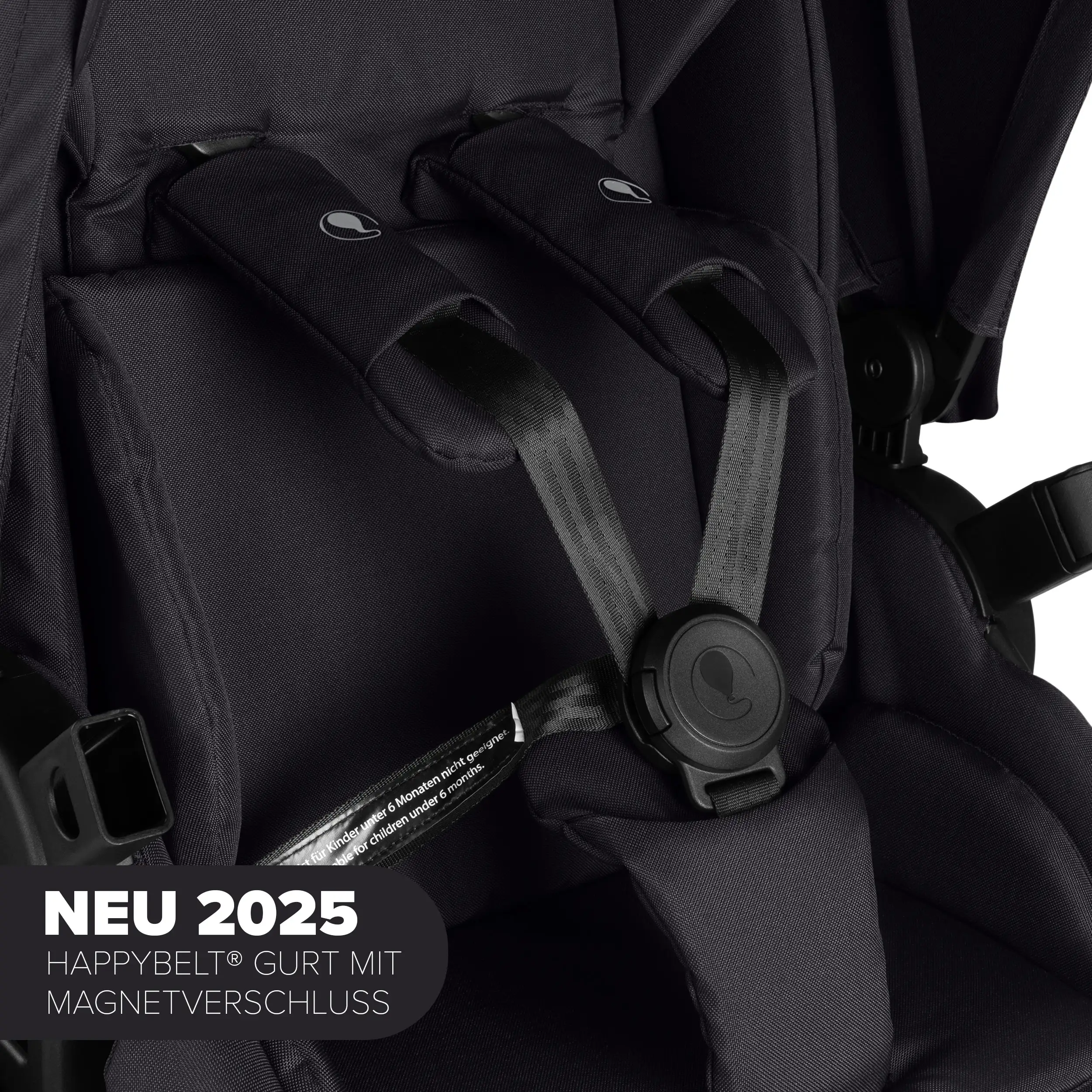 3in1-Kinderwagen-Set Salsa 5 Air inkl. Babyschale Calla mit Liegefunktion - Coal