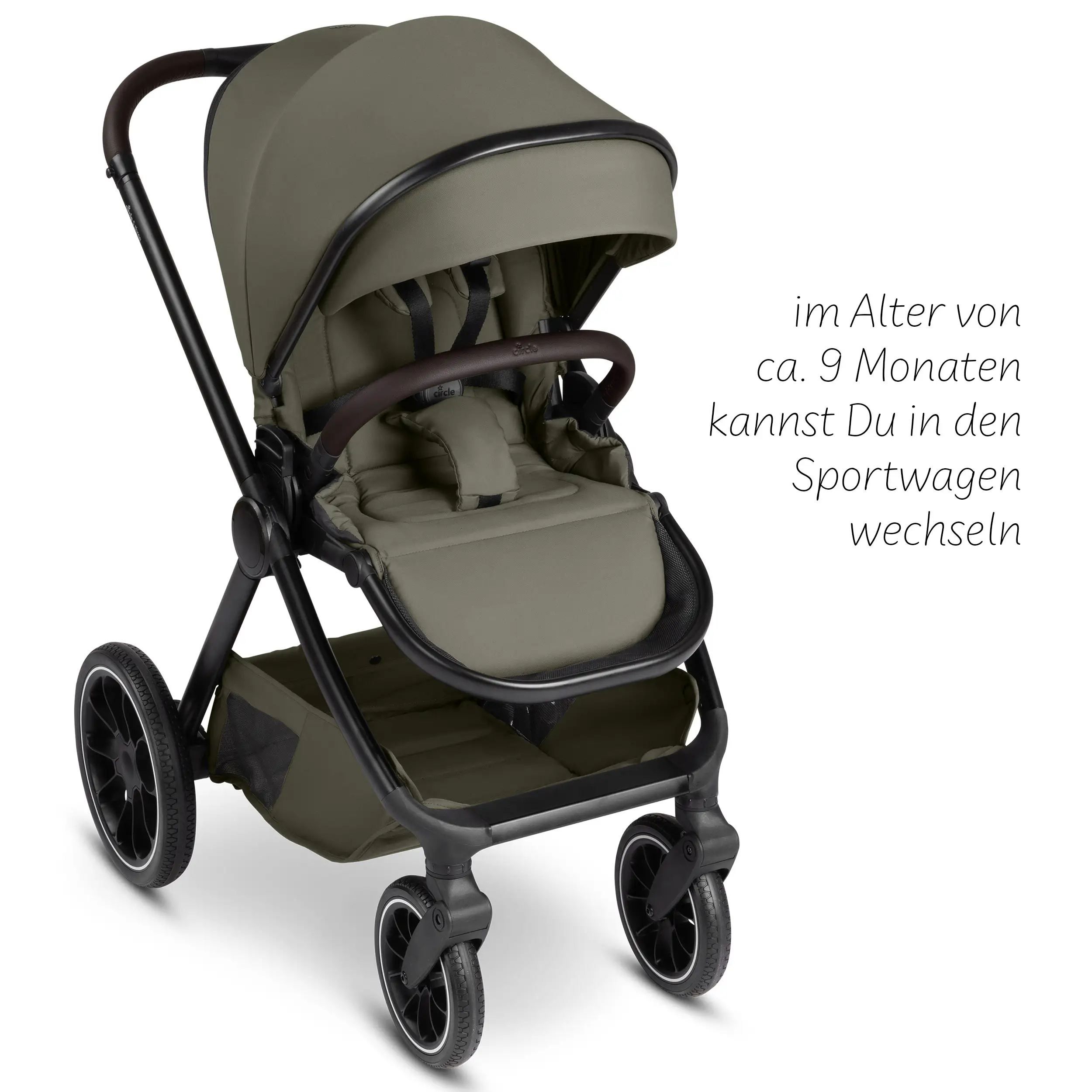 Kombi-Kinderwagen S Three - Wheat