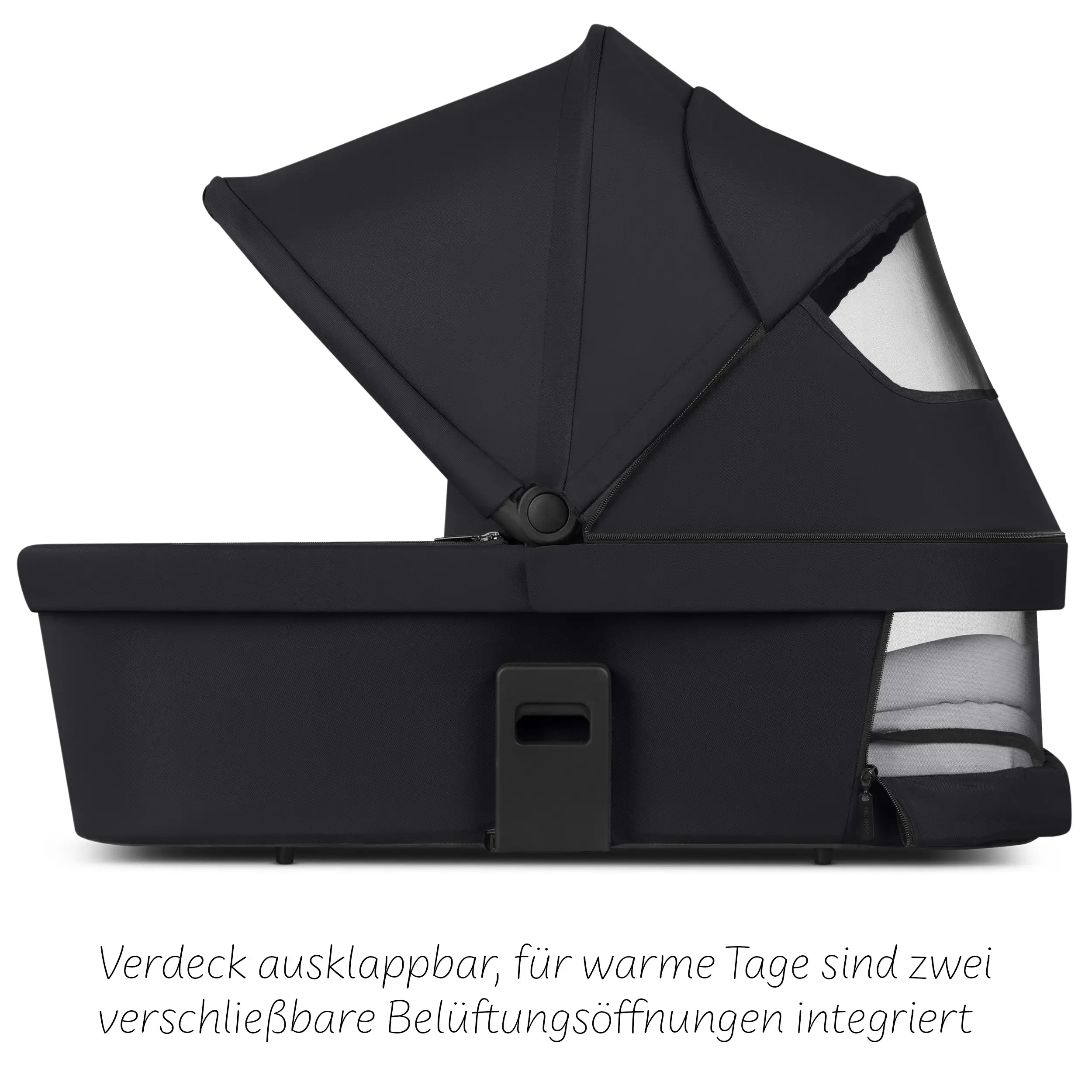 Ensemble poussette 4en1 Salsa Core avec coque auto inclinable Calla et base ISOFIX Root - Ink