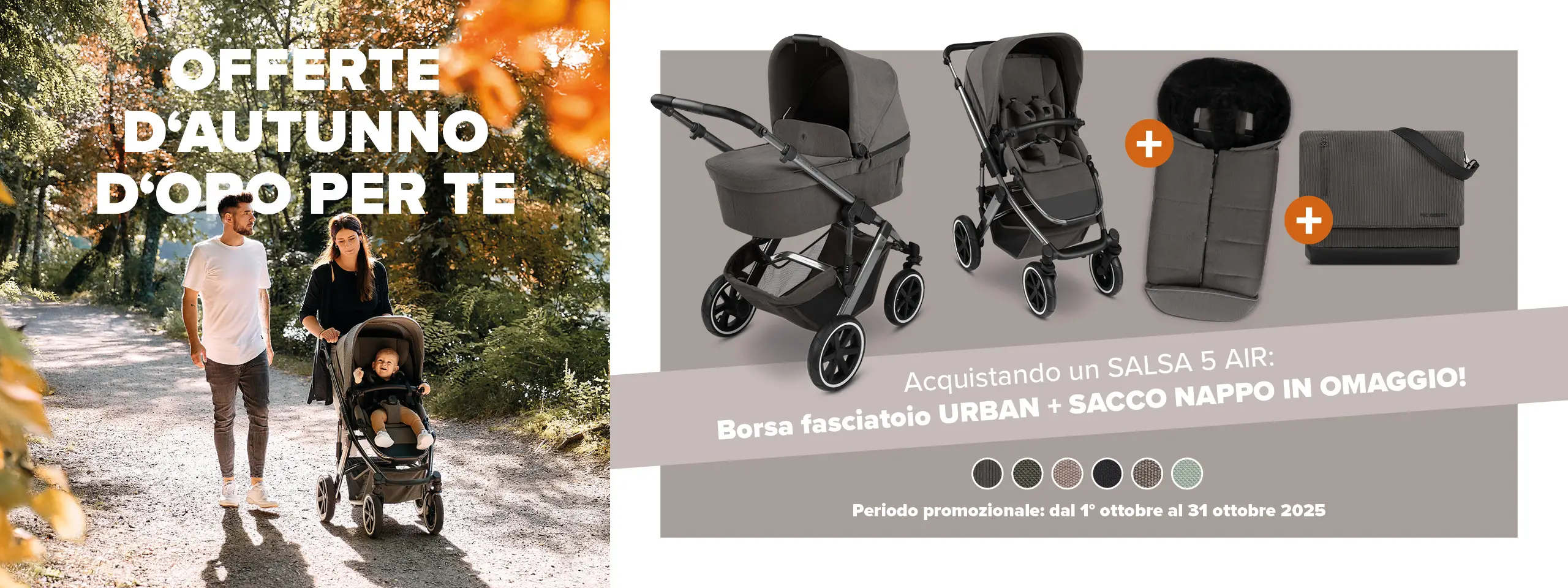 Promozione autunnale Salsa 5 Air 2025
