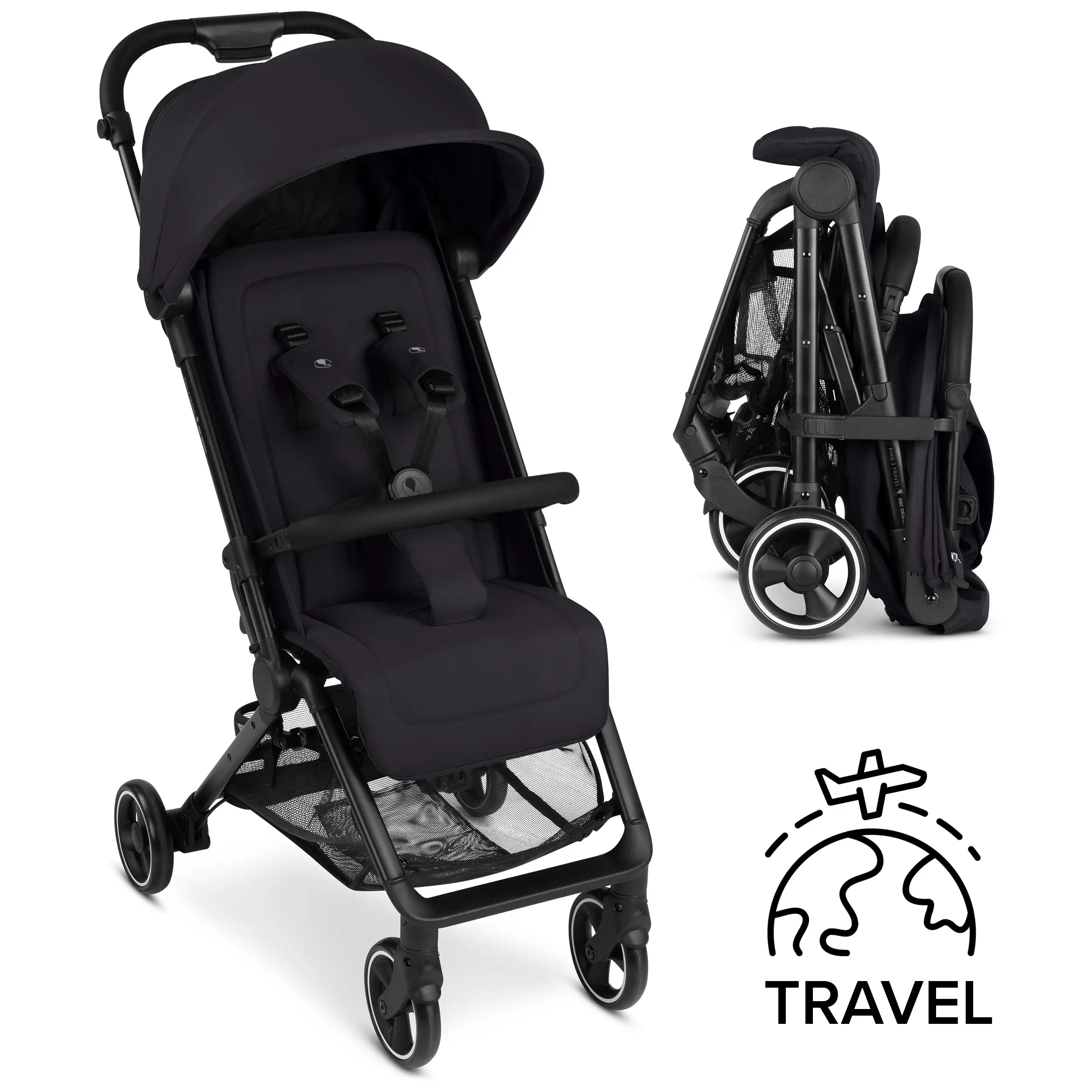 Reisebuggy Ping 3 Travel - Coal