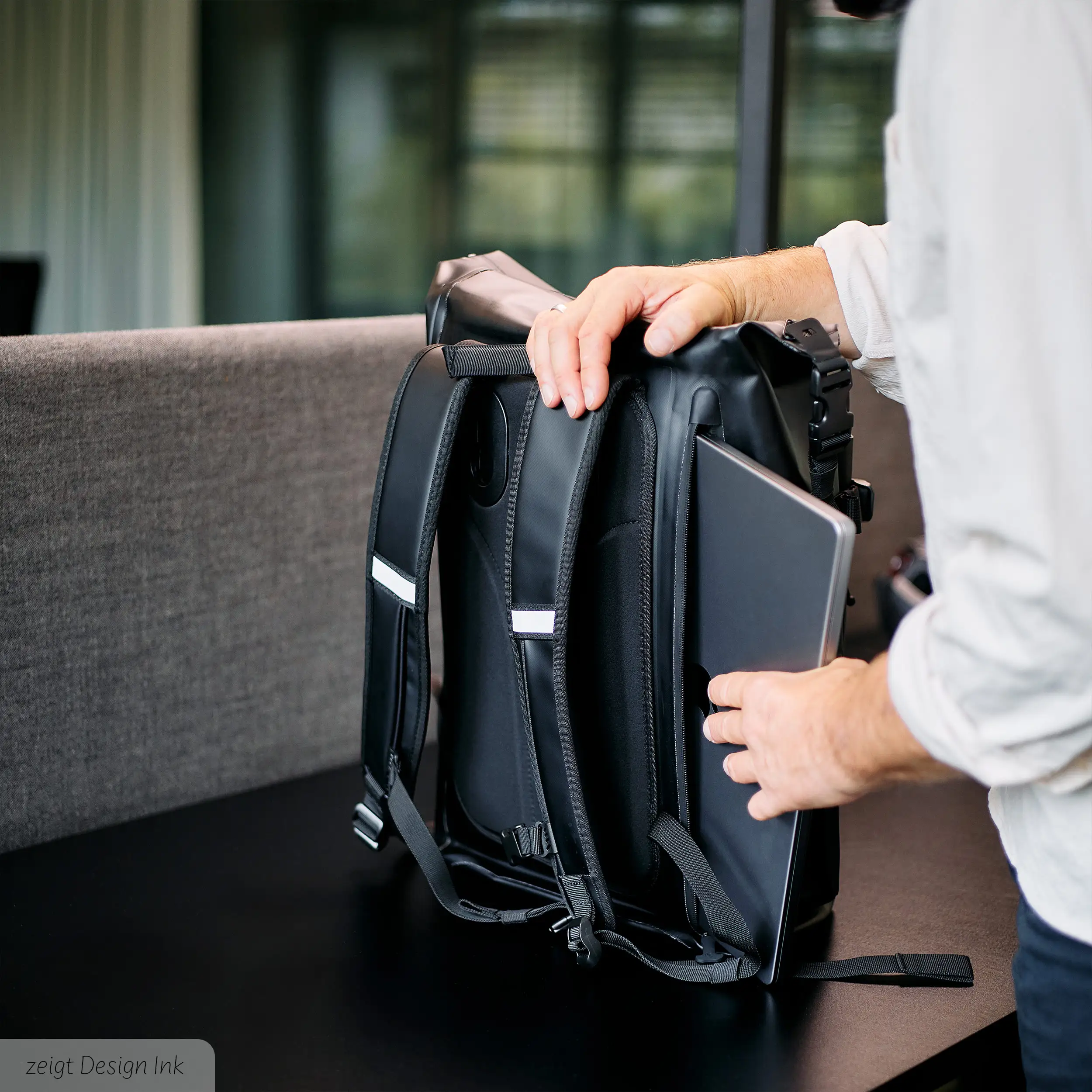 Rucksack Zürich 24L für den Alltag & Büro - Pine