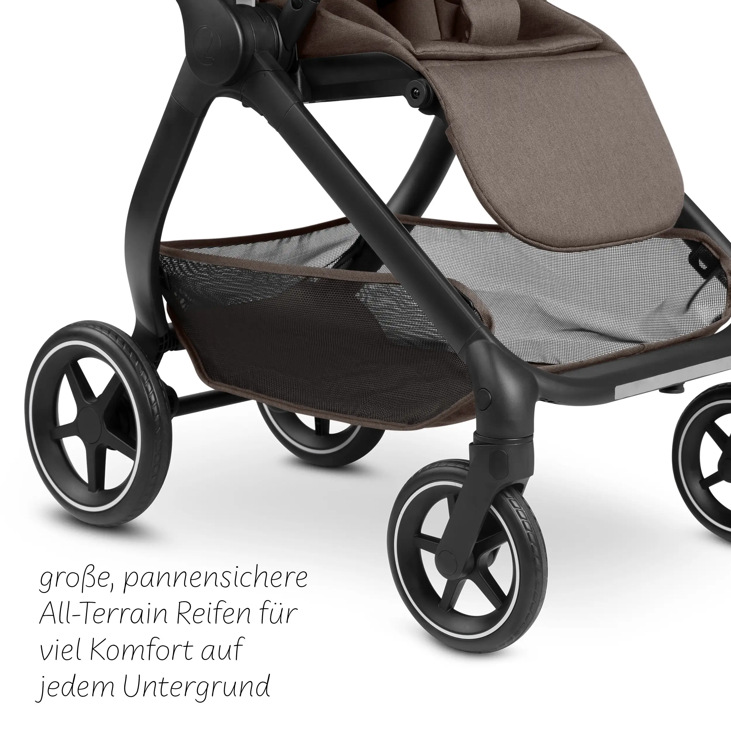 4in1-Kinderwagen-Set City Life inkl. Isofix Base - Nature