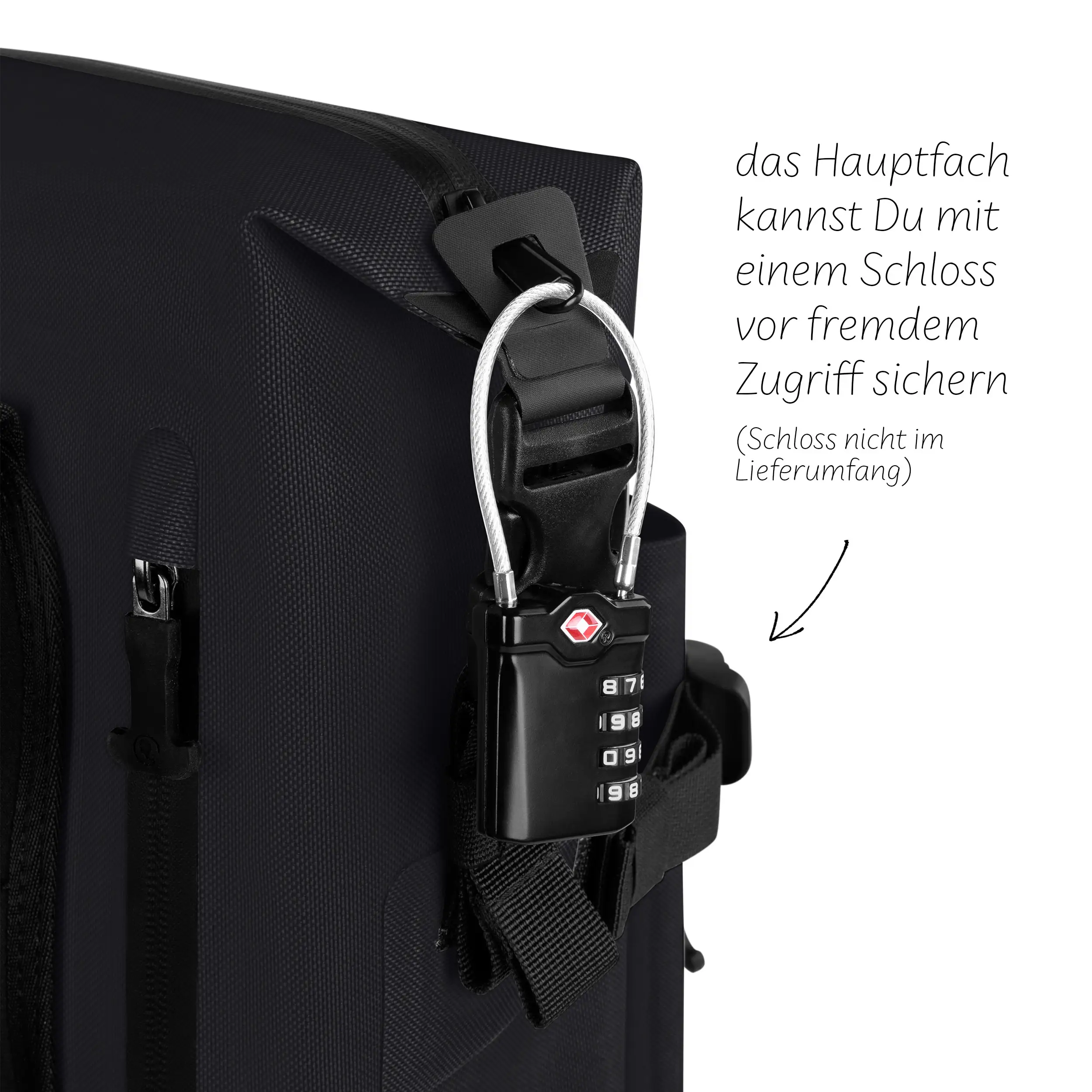 Rucksack Zürich 24L für den Alltag & Büro - Ink