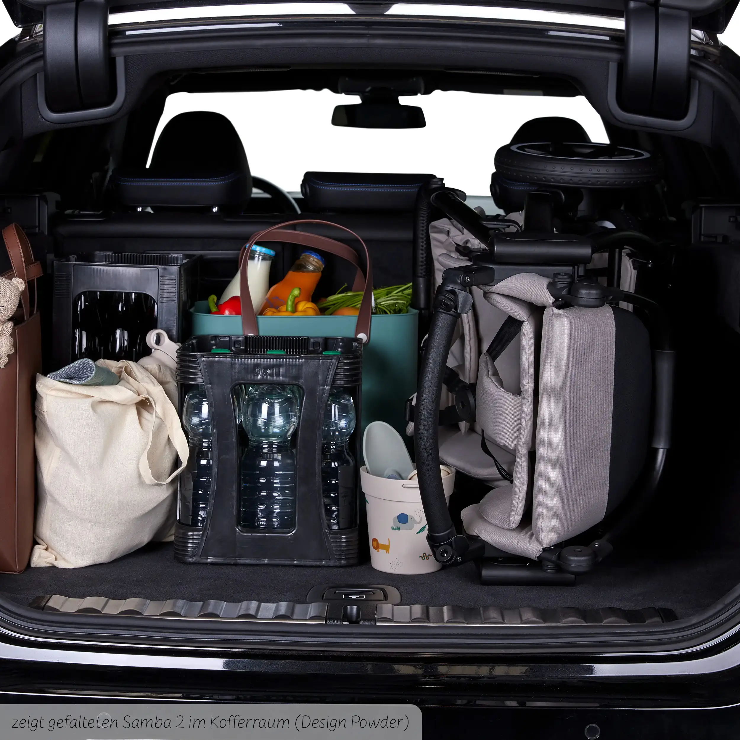 Ensemble poussette 3en1 Samba 2 avec coque auto Maxi Cosi Pebble 360 Pro 2 - Avocado