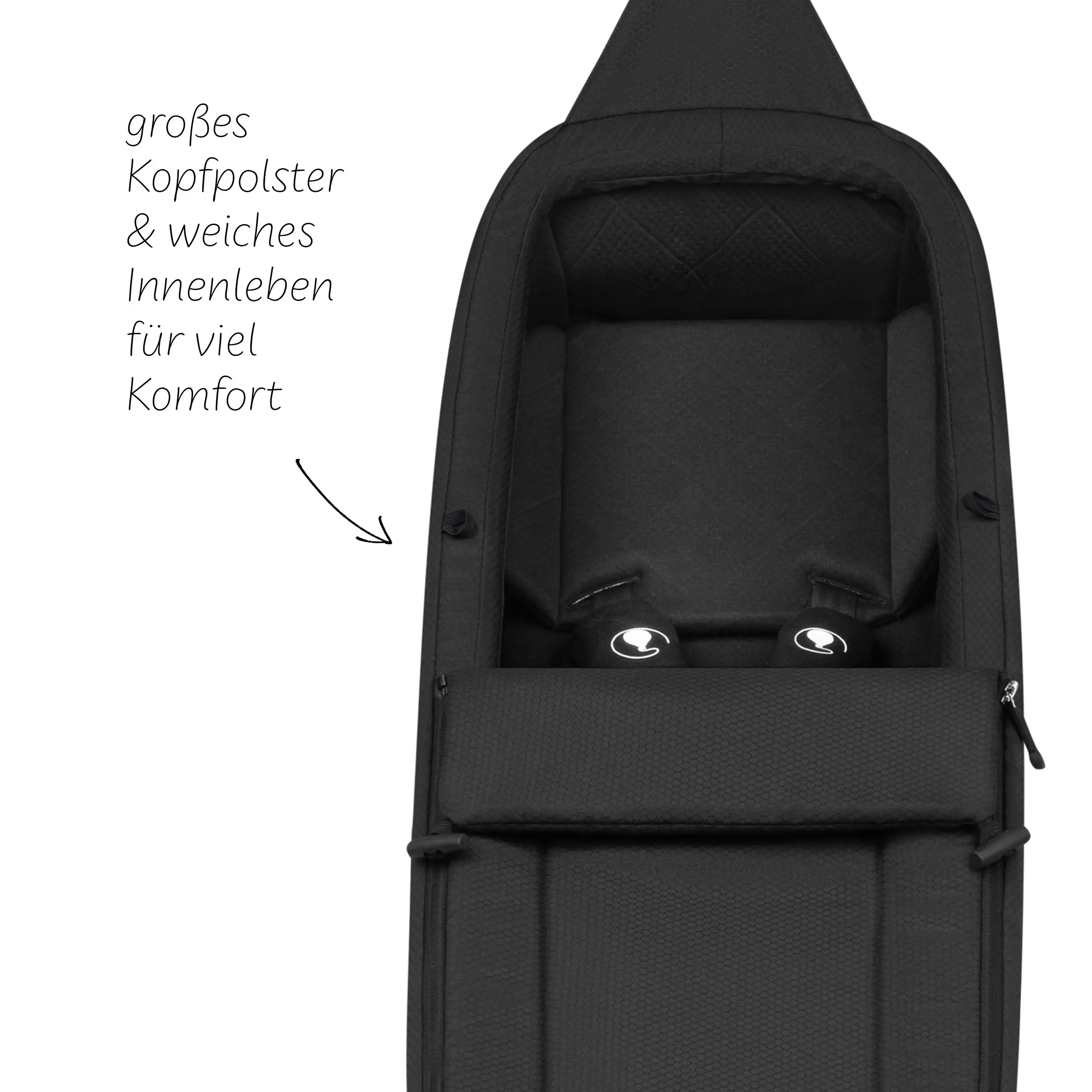 Neugeboreneneinsatz für Fahrradanhänger Tour - Ink