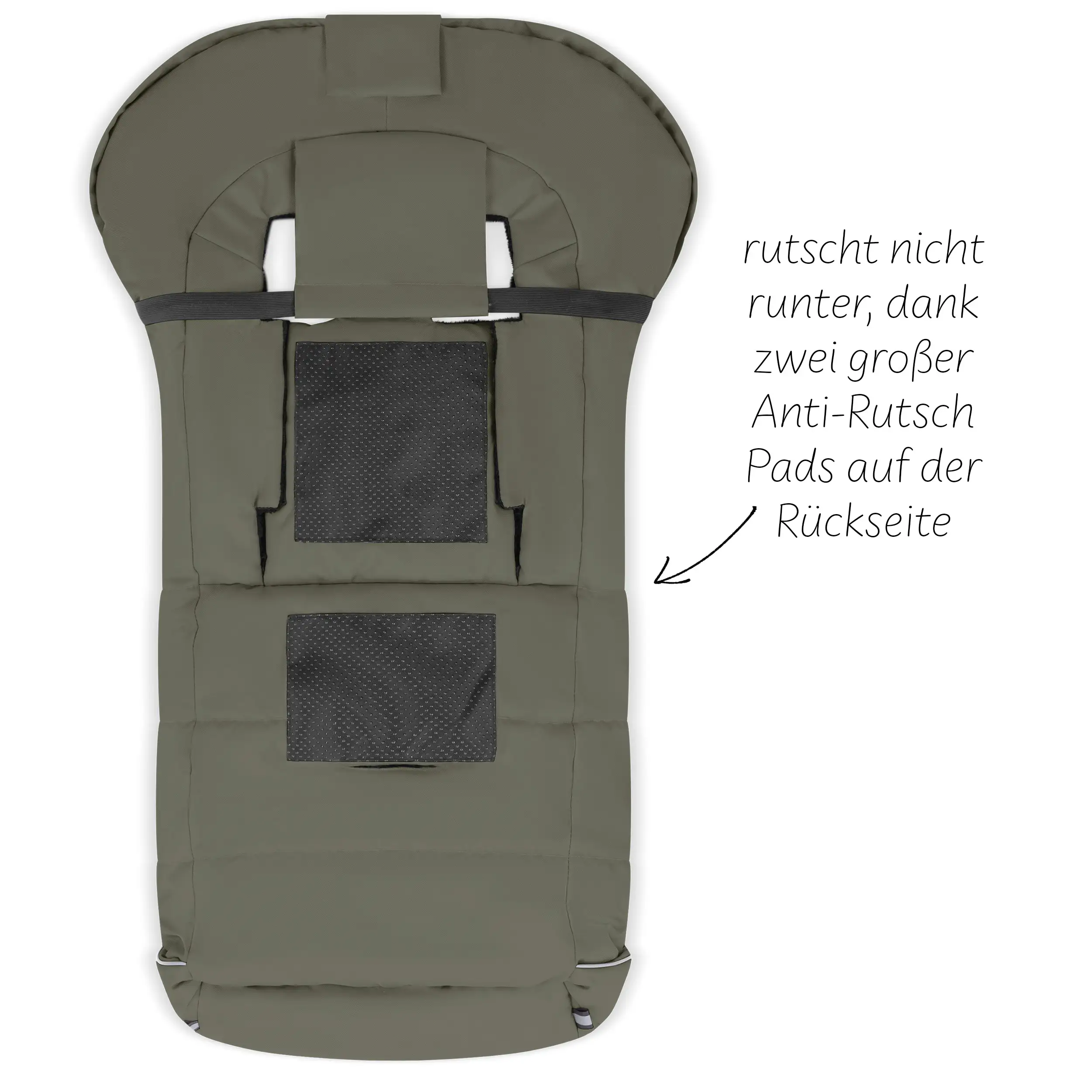 Zubehör Set Kinderwagen - Wickeltasche, Winterfußsack, Regenschutz & Moskitonetz - Wheat