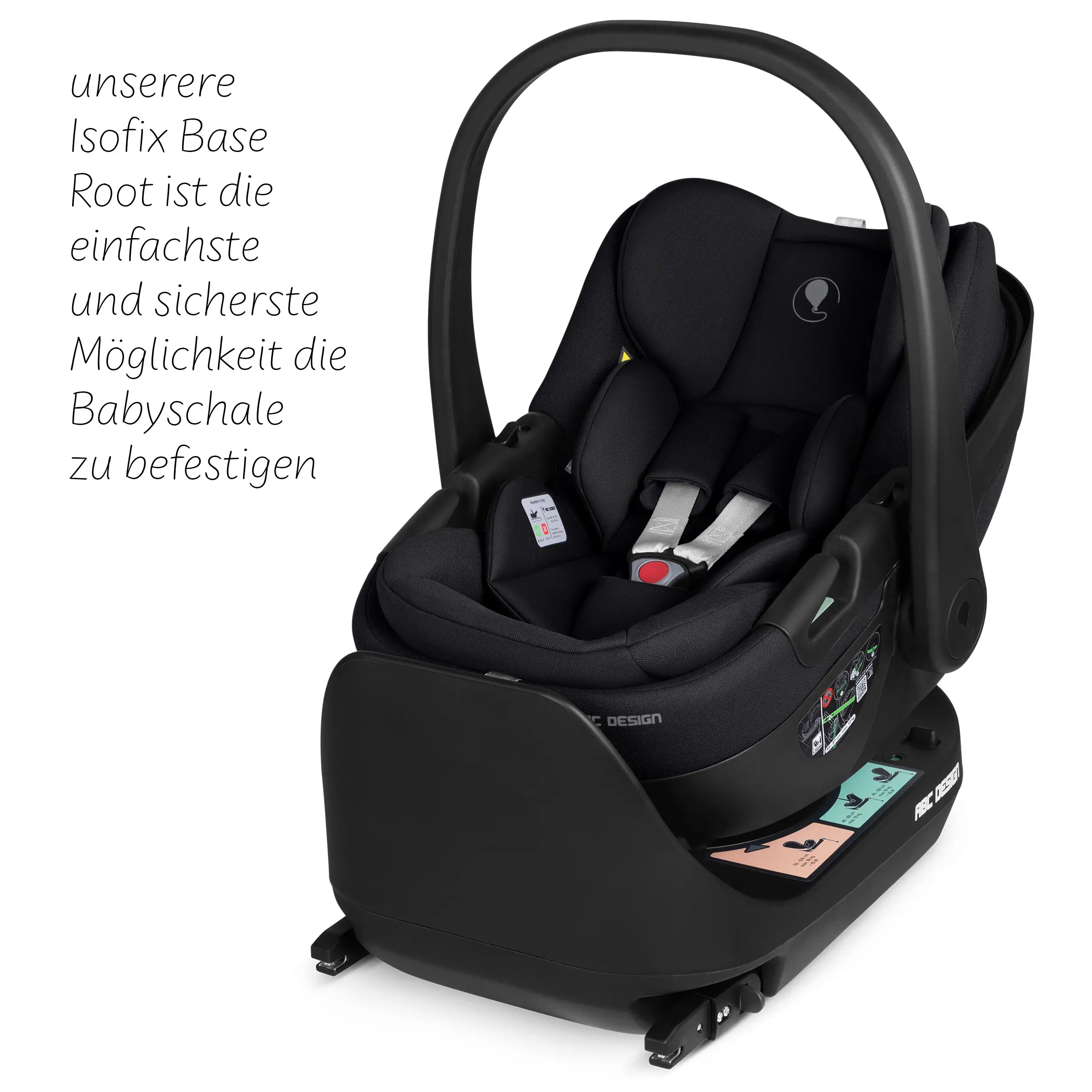 Ovetto Calla i-Size con funzione reclinabile - Ink