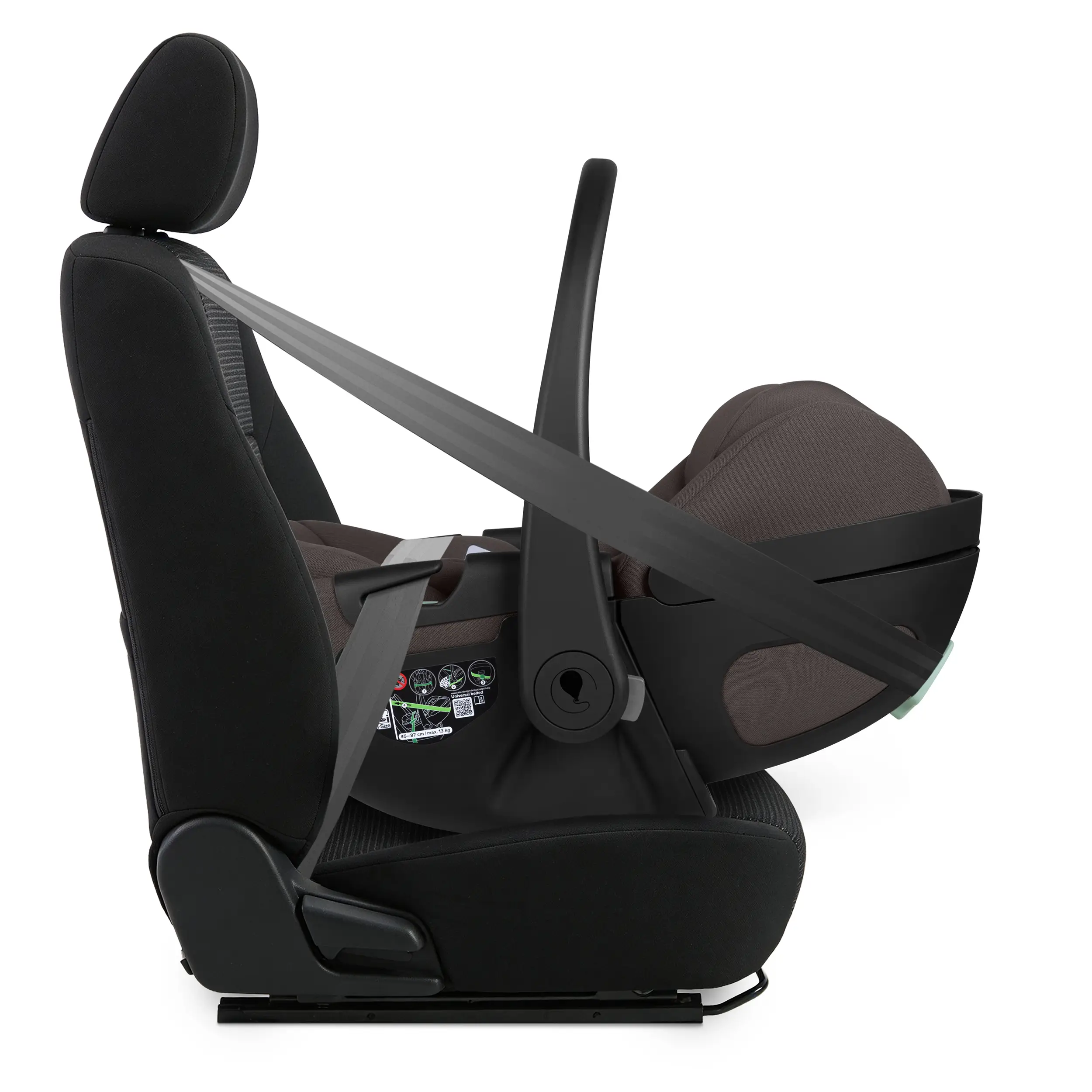 Babyschale mit Liegefunktion Calla i-Size - Falcon