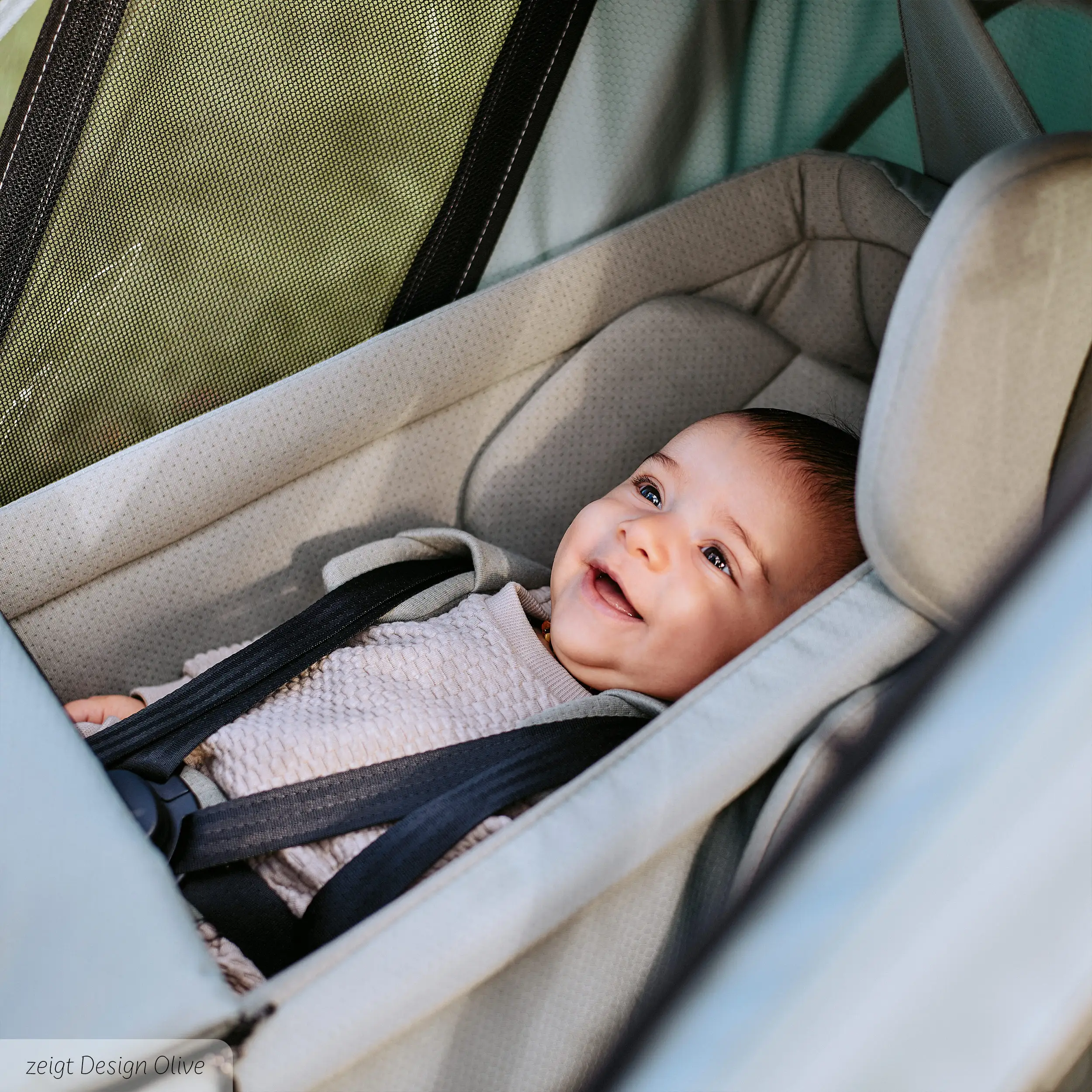 Neugeboreneneinsatz für Fahrradanhänger Tour - Ink