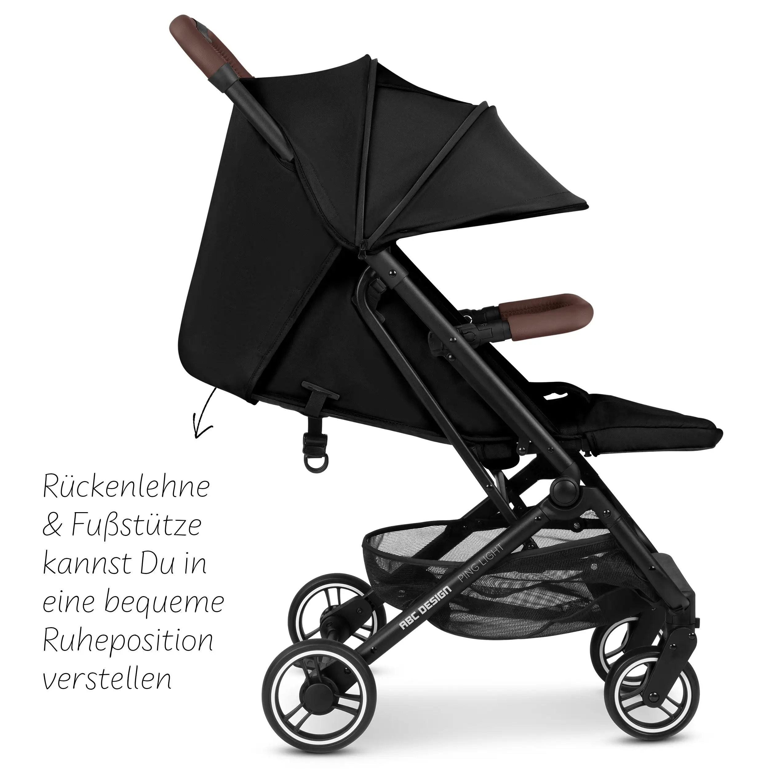 Reisebuggy Ping Light - Black