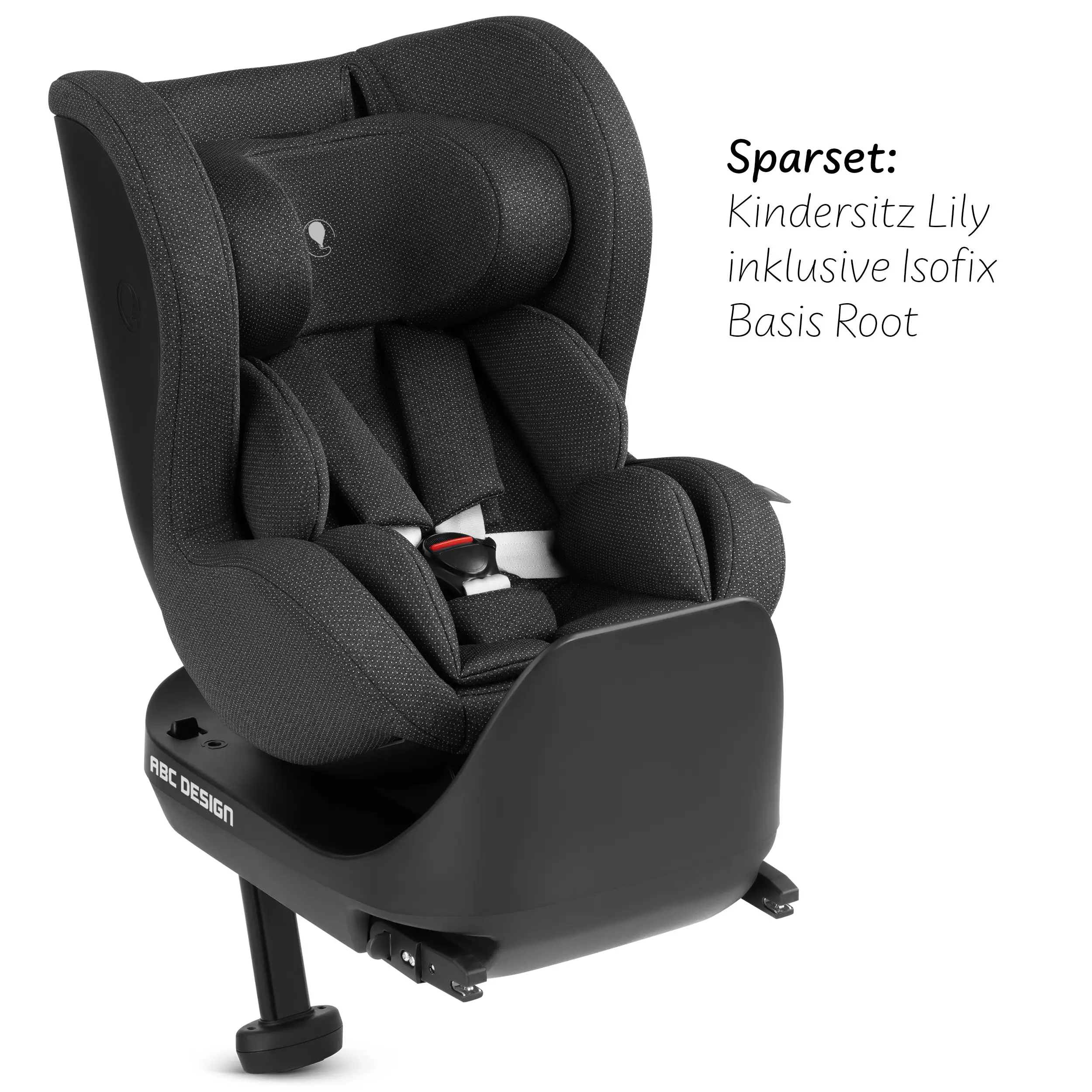 Seggiolino auto Lily i-Size incl. base ISOFIX girevole Root - Bubble