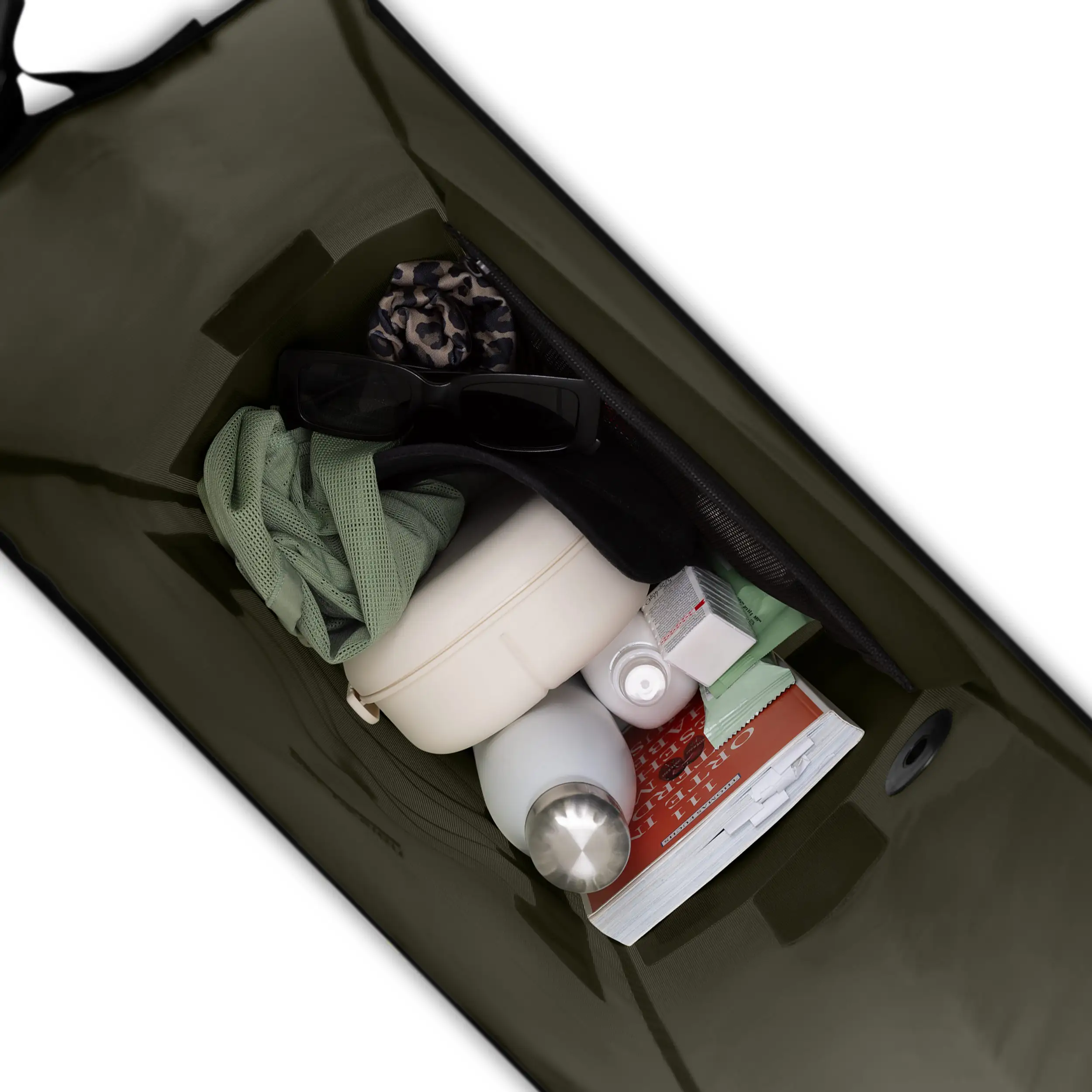 Satteltasche Sion 20L für Kinderwagen Fahrradanhänger & Alltag - Avocado