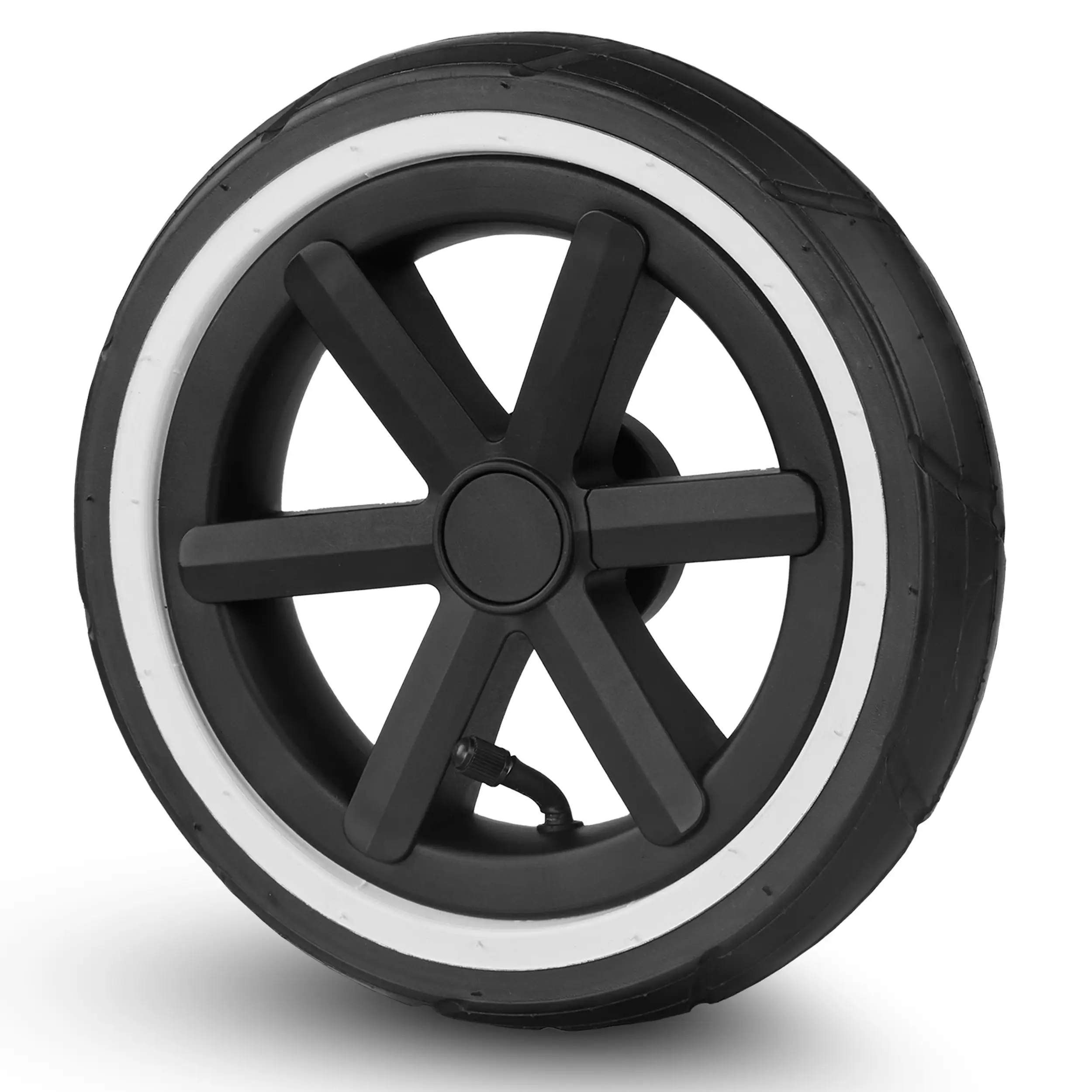 Hinterrad für Avus 2 Air / Avus Air - Luftrad Black / White Wall