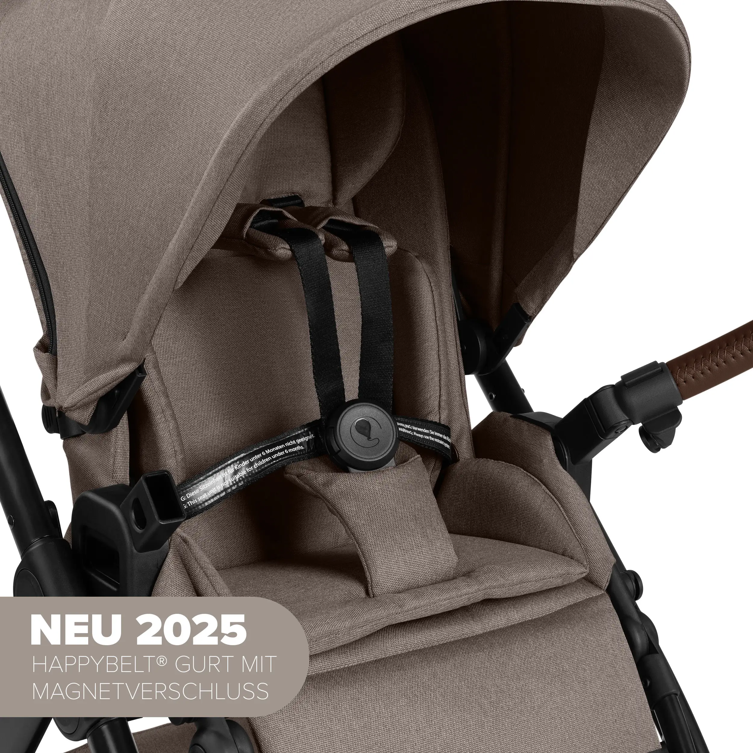 4in1 Kinderwagen Set Samba 2 inkl. Isofix Base - Nature