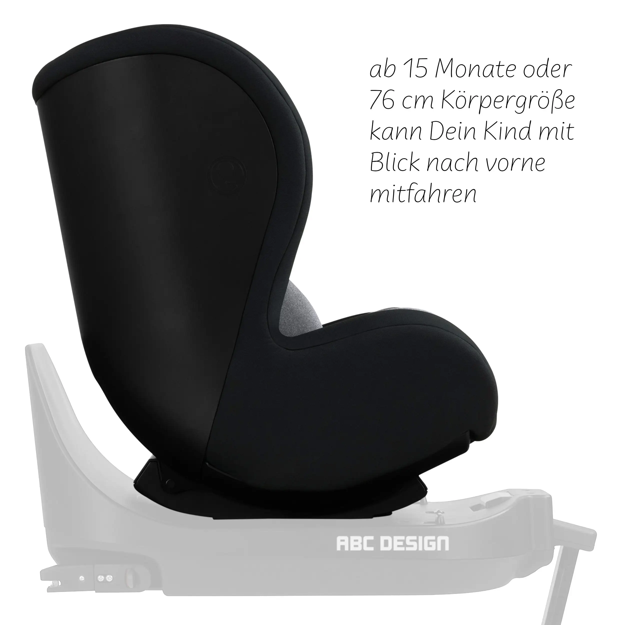 Seggiolino auto Lily i-Size incl. base ISOFIX girevole Root - Graphite