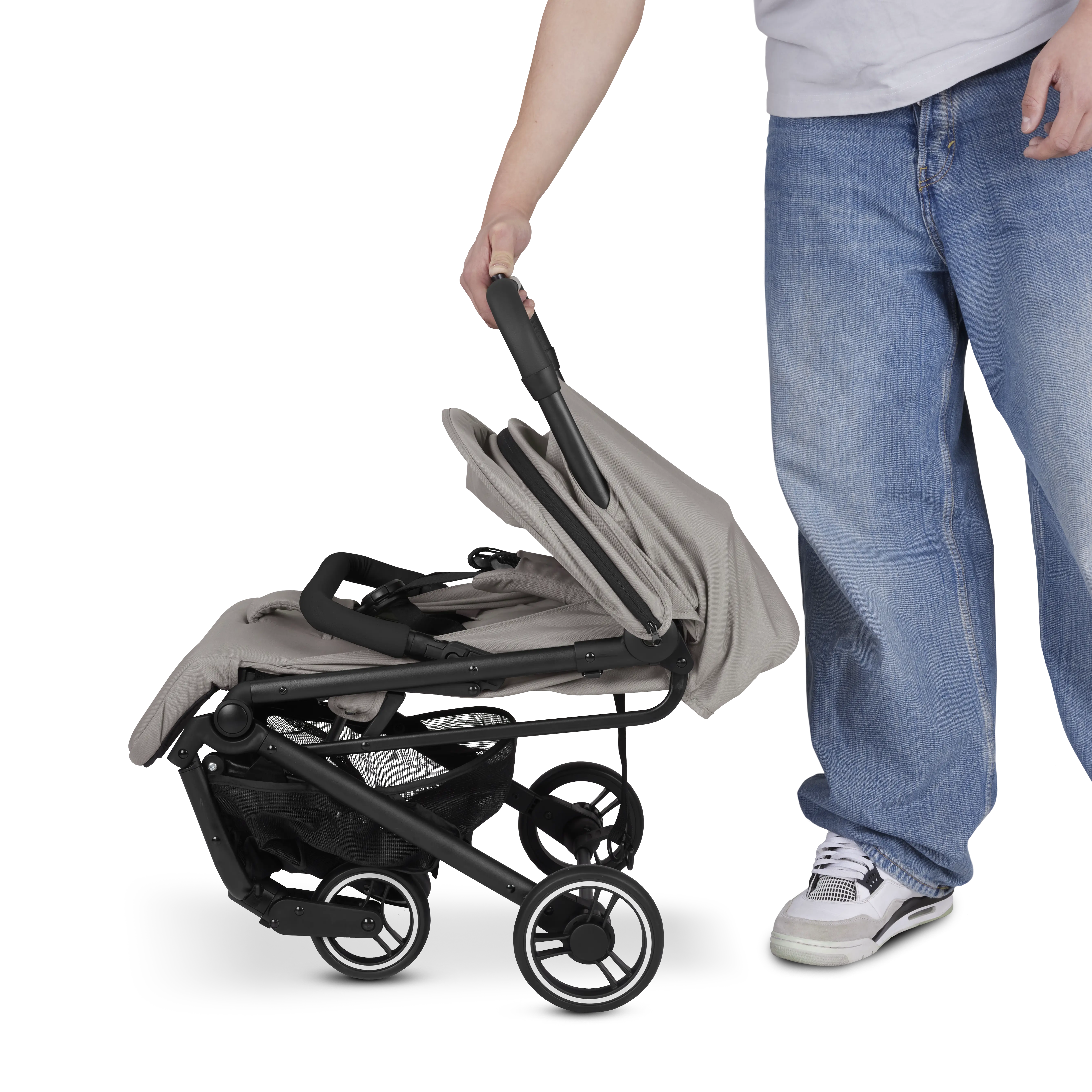 Einfache Handhabung mit Einhandfaltung