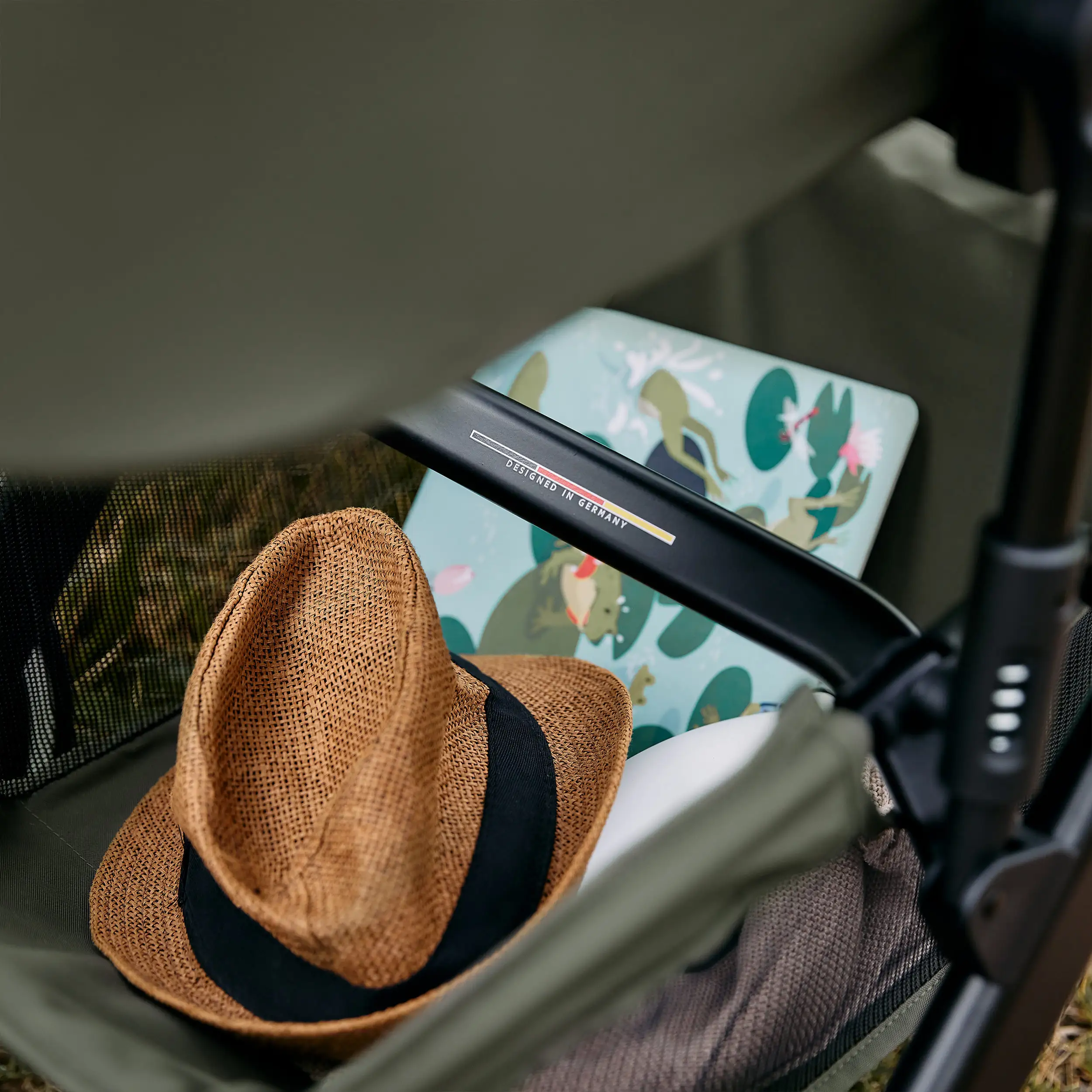 Kombi-Kinderwagen Salsa 5 Air inkl. Winterfußsack & Wickeltasche - Avocado