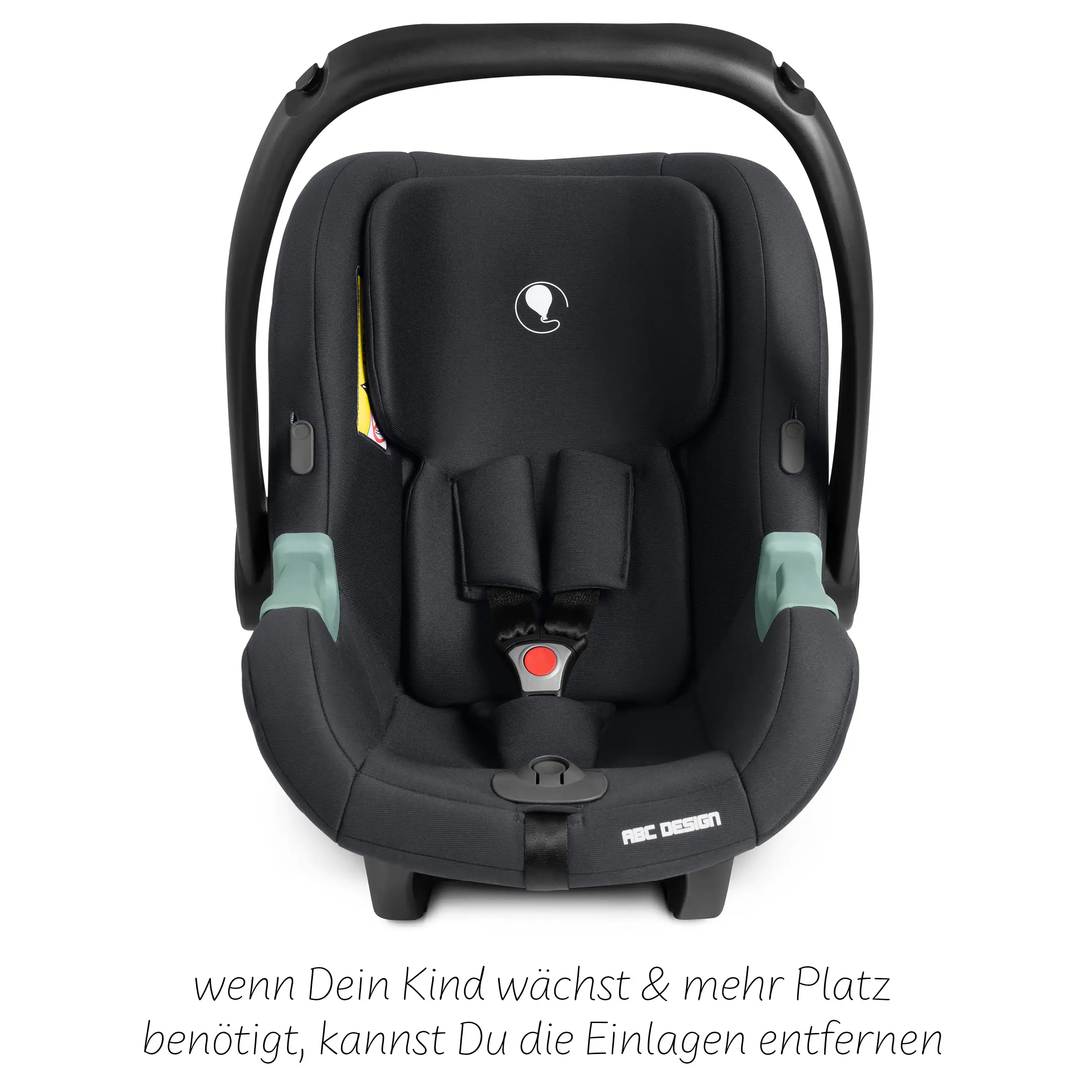 Babyschale Tulip i-Size inkl. drehbarer Isofix Base Root - Black