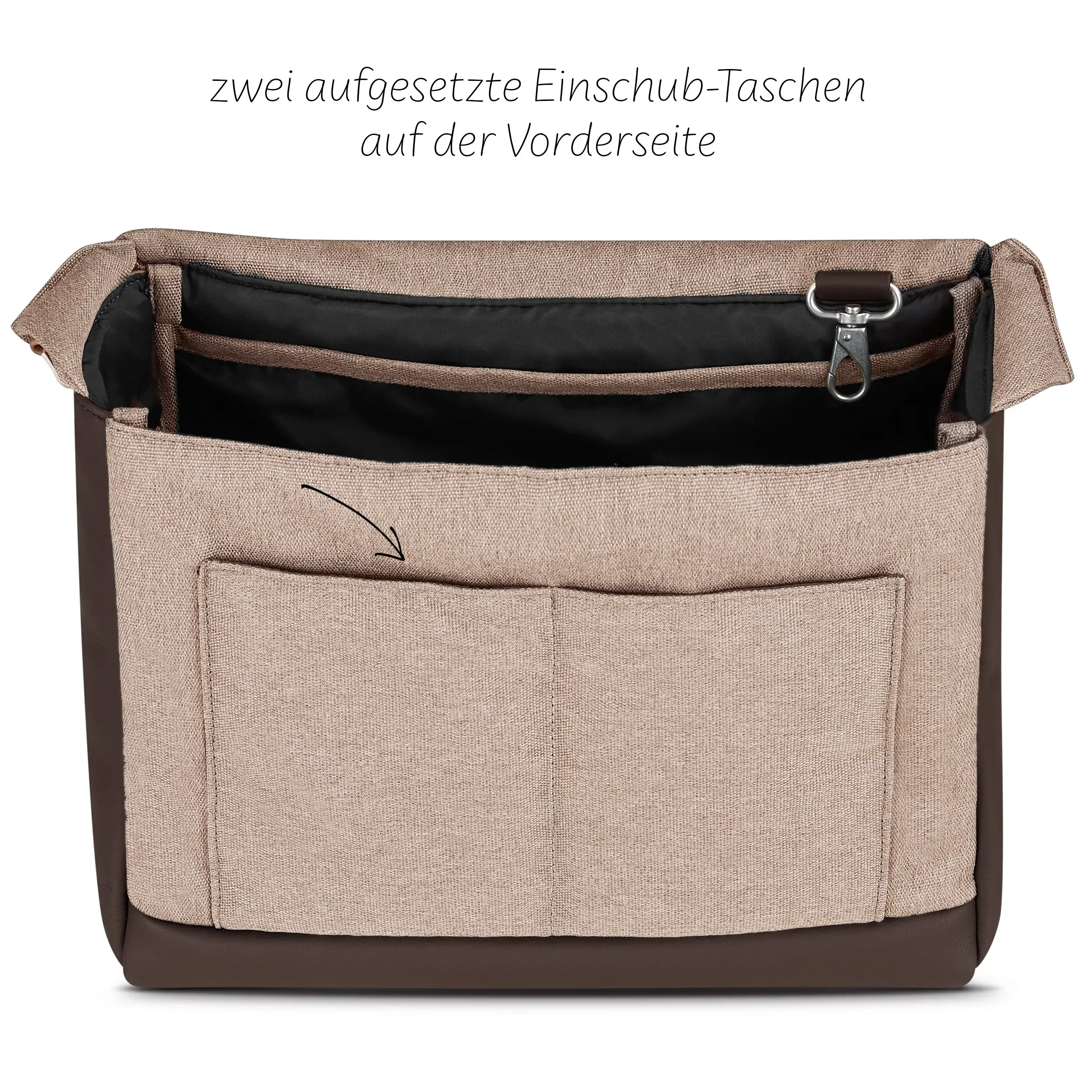 Wickeltasche Urban - Grain