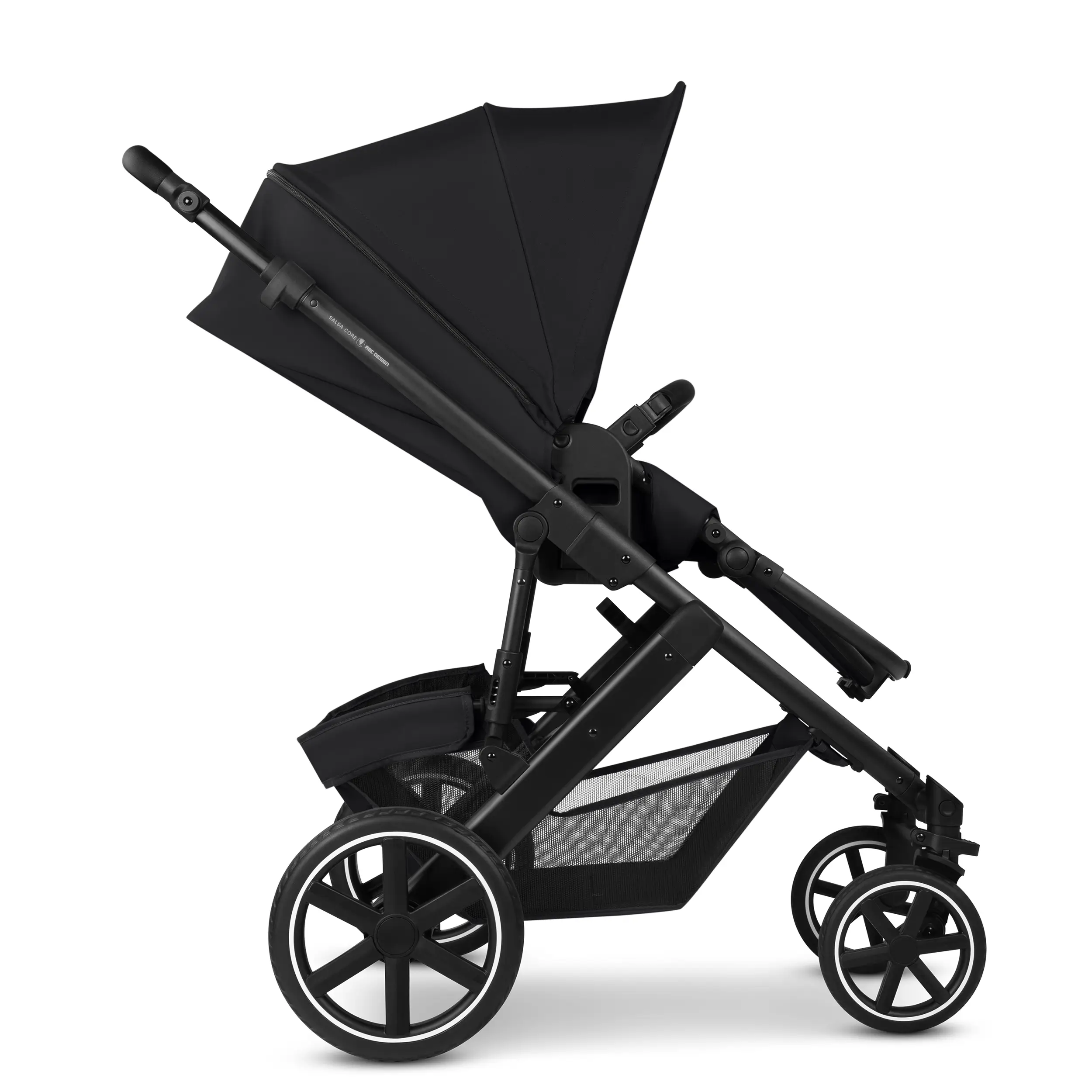 3in1 Kinderwagen-Set Salsa Core inkl. Babyschale mit Liegefunktion Calla - Ink