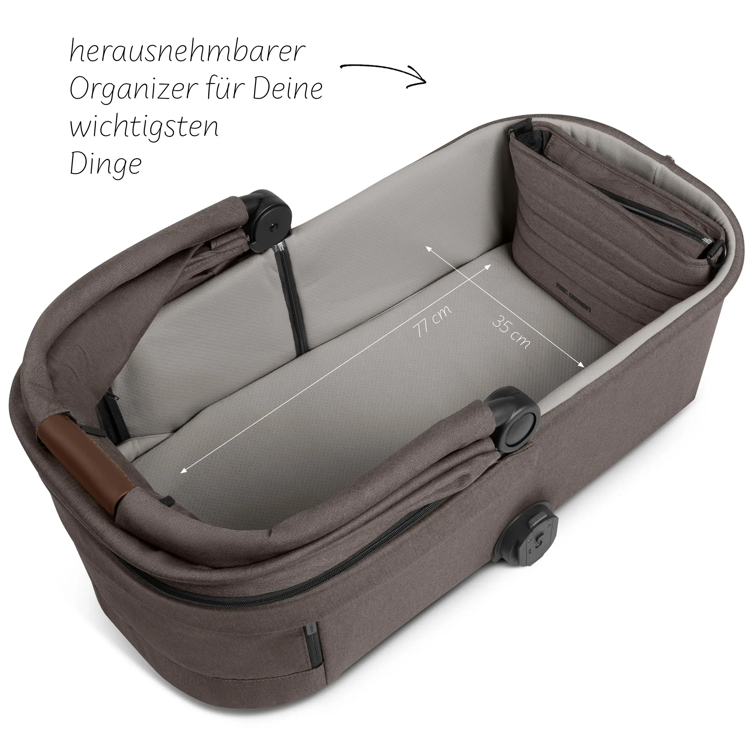 4in1-Kinderwagen-Set City Life inkl. Isofix Base - Nature