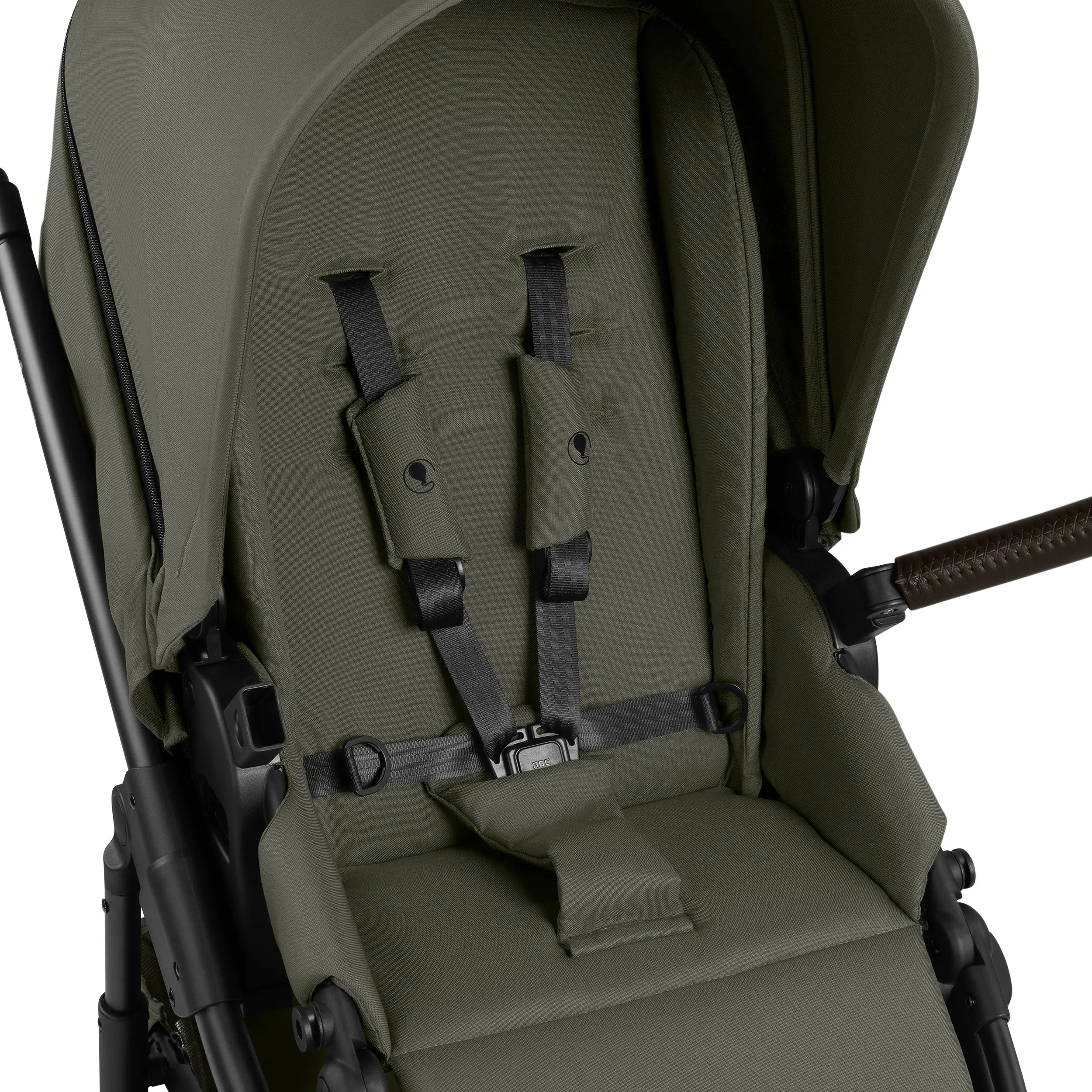 Ensemble poussette 3en1 Salsa Core avec coque auto inclinable Calla - Olive