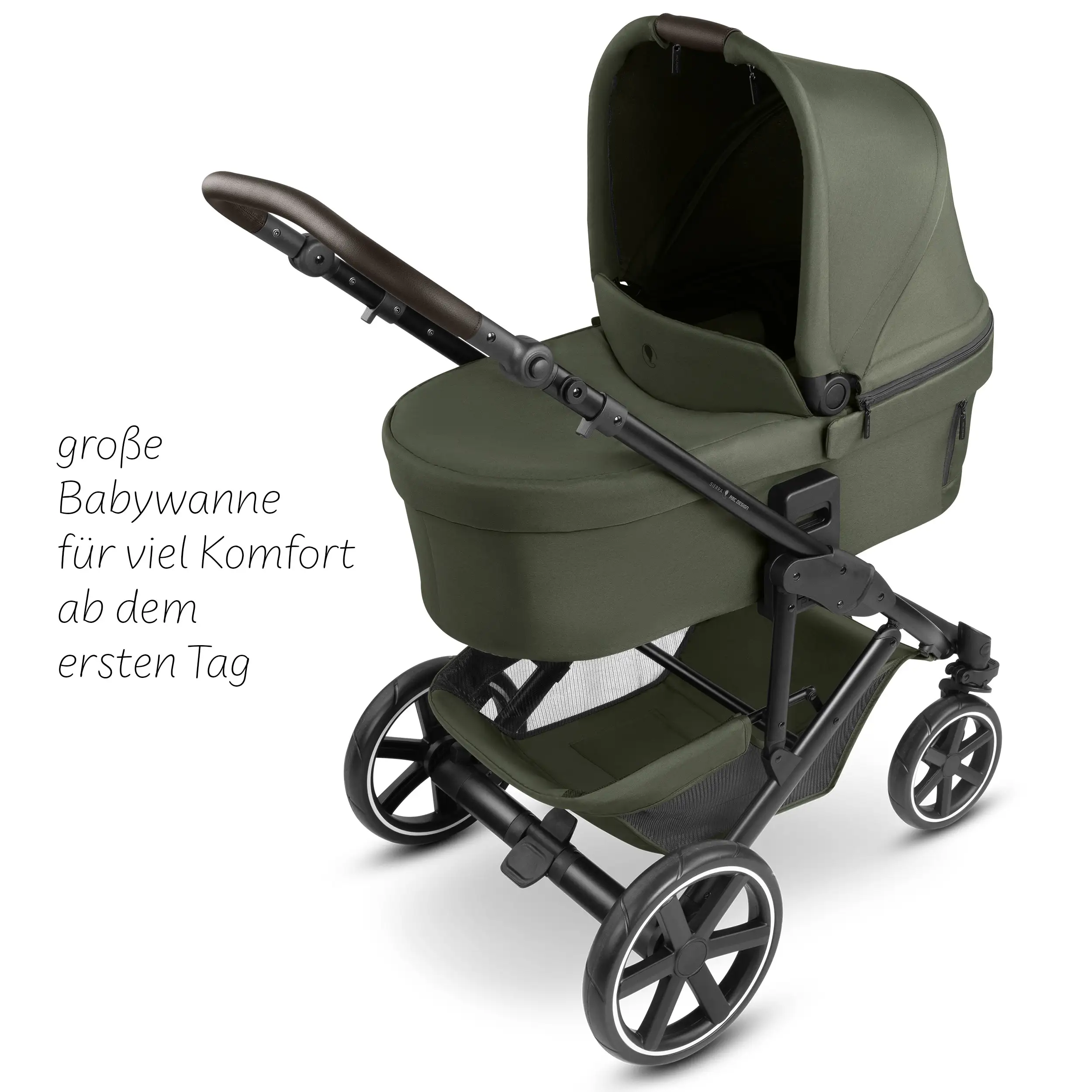 3in1-Kinderwagen-Set Sierra - Pea