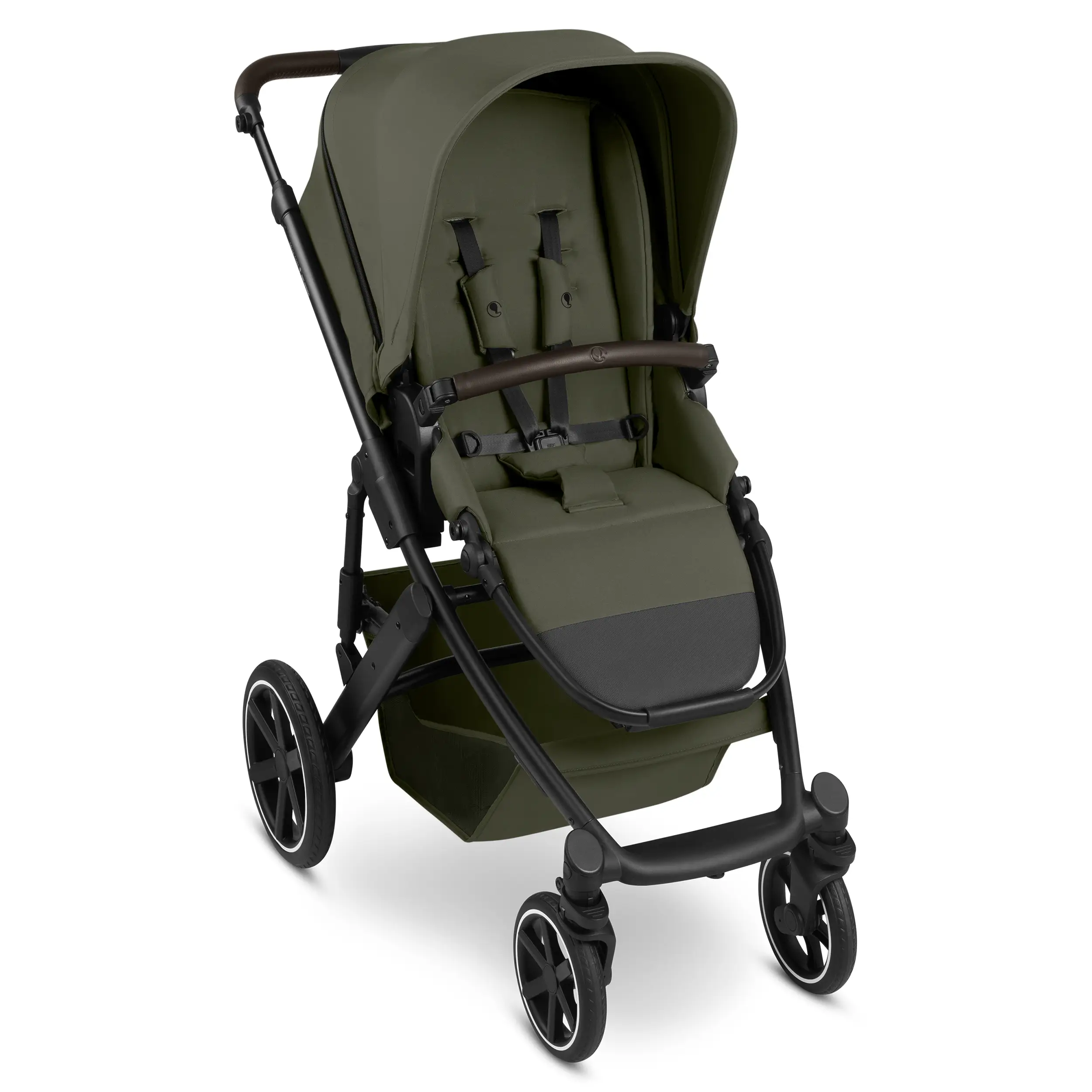 3in1 Kinderwagen-Set Salsa Core inkl. Babyschale mit Liegefunktion Calla - Olive