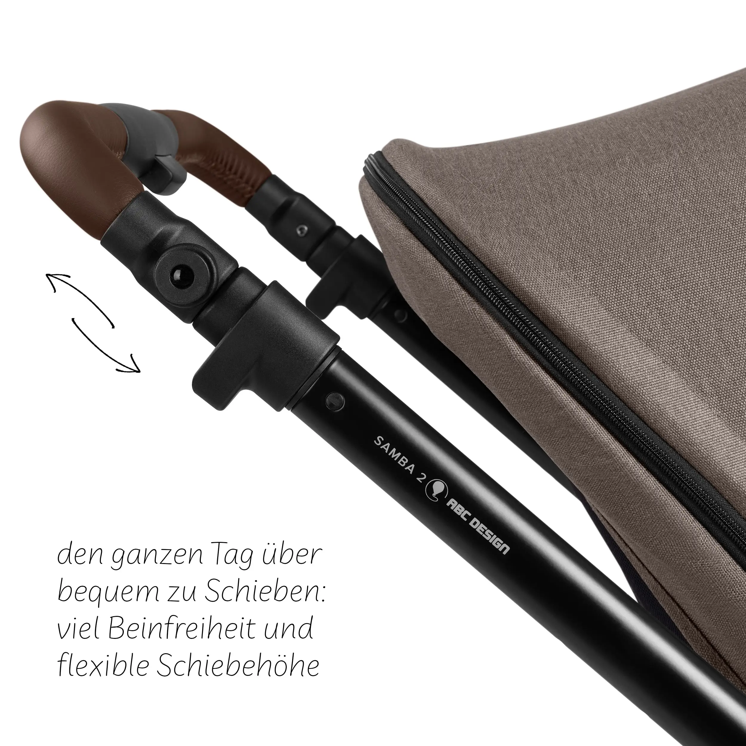 4in1 Kinderwagen Set Samba 2 inkl. Isofix Base - Nature