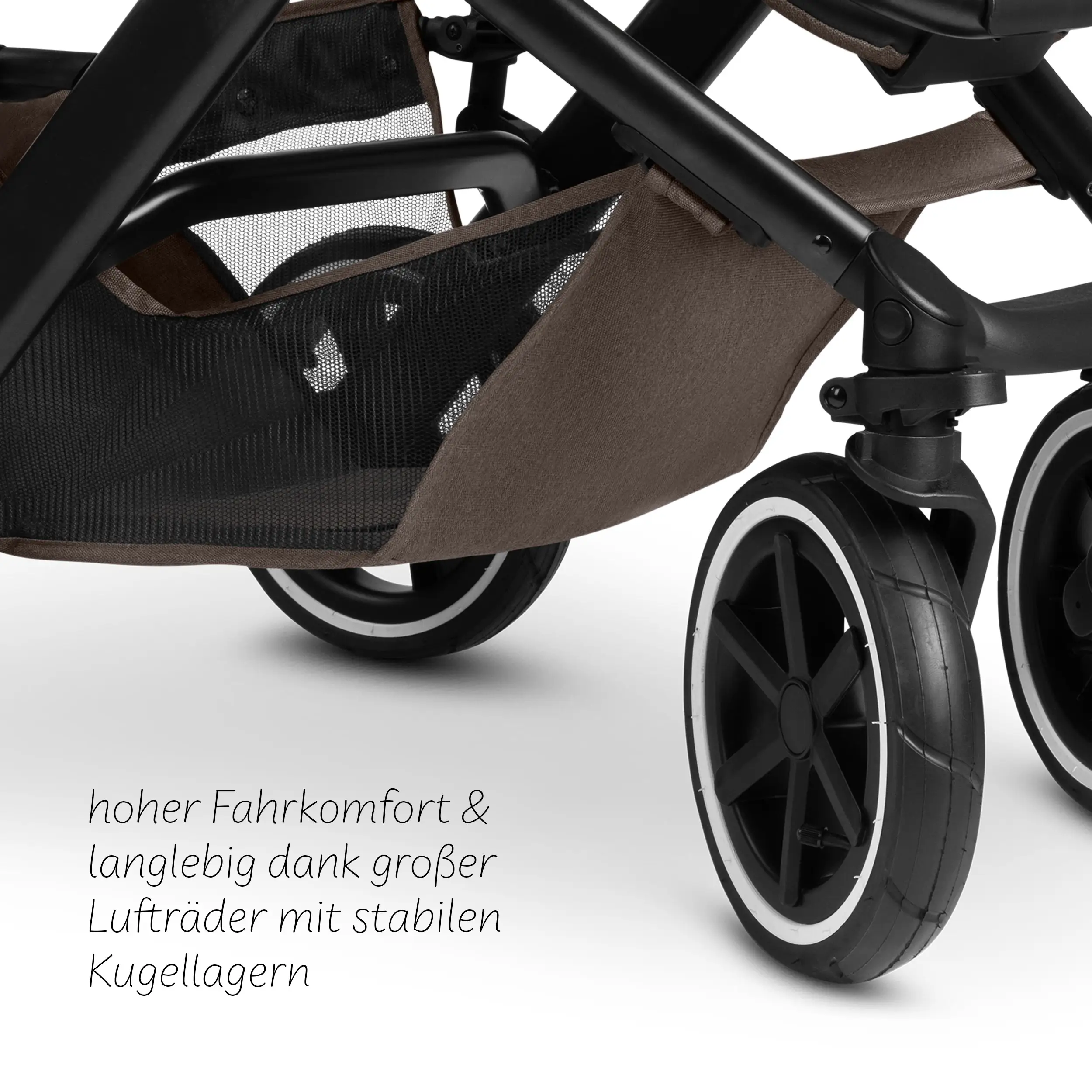 4in1 Kinderwagen-Set Salsa 5 Air inkl. Isofix Base - Nature