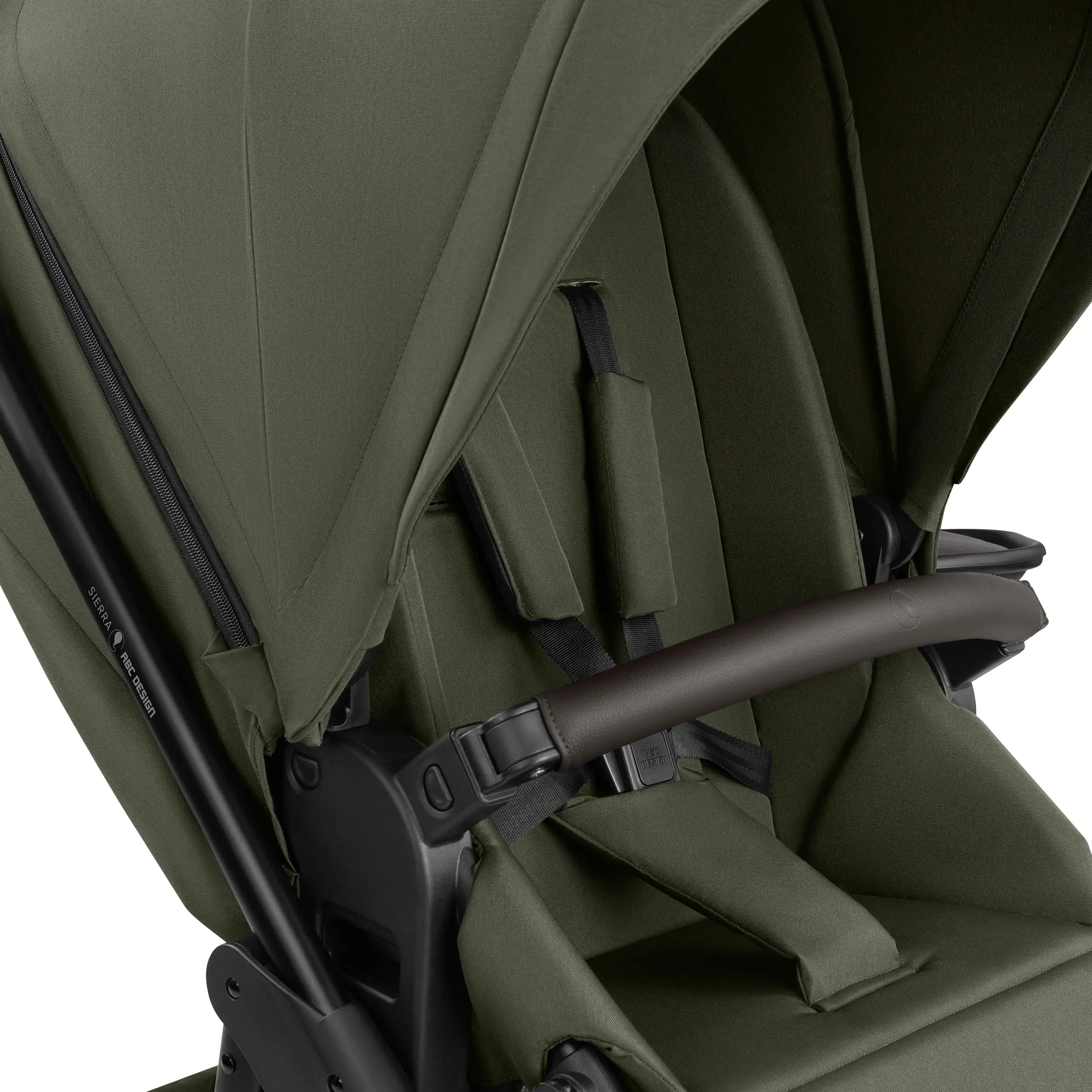 4in1-Kinderwagen-Set Sierra inkl. Isofix Base - Pea