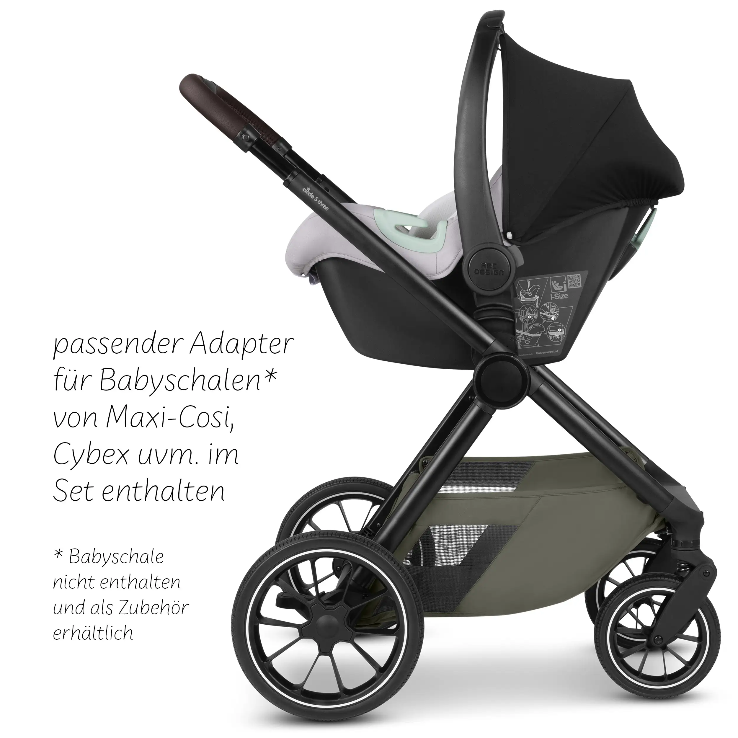 Kombi-Kinderwagen S Three - Wheat Kombi-Kinderwagen S Three - Wheat