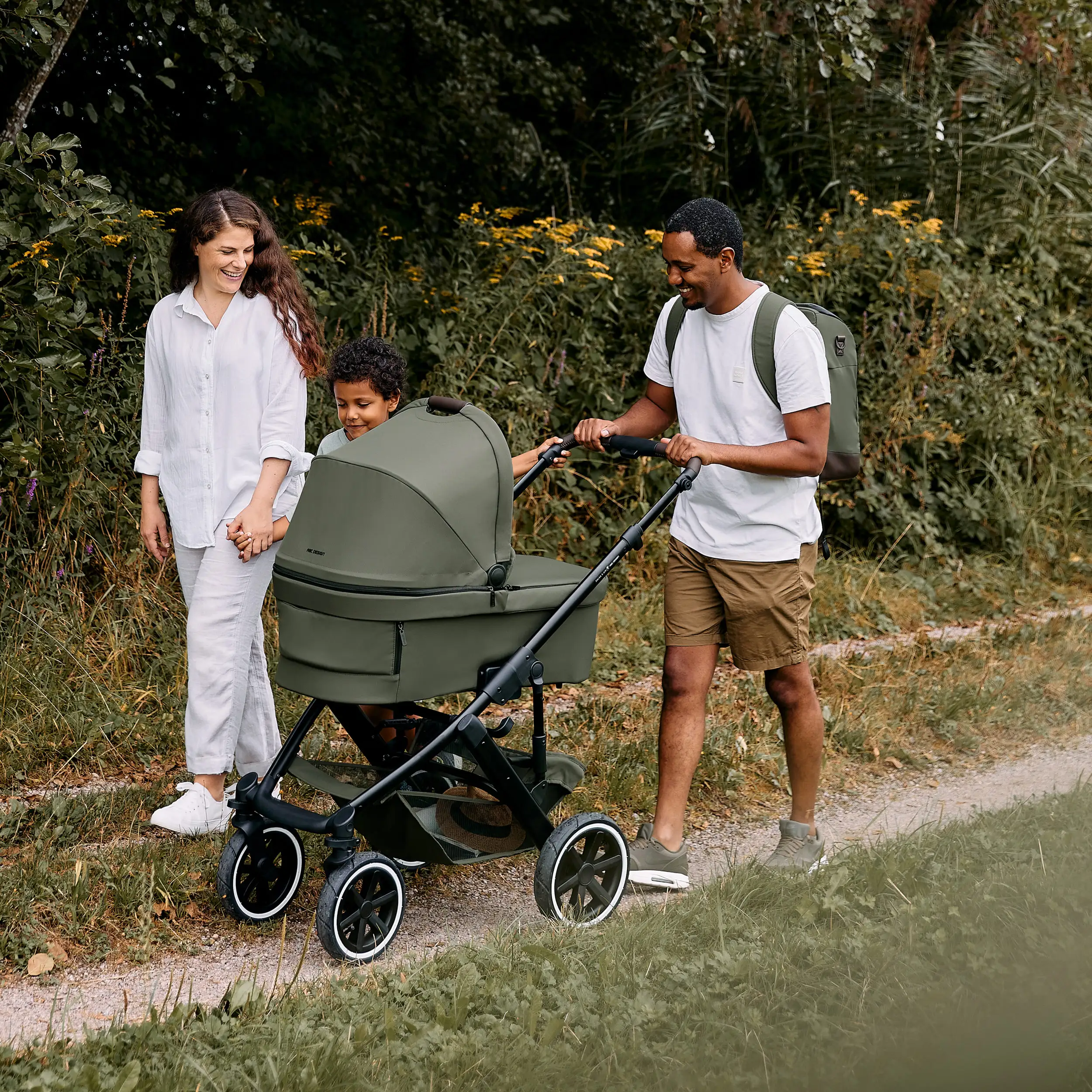 3in1 Kinderwagen-Set Salsa 5 Air - Avocado