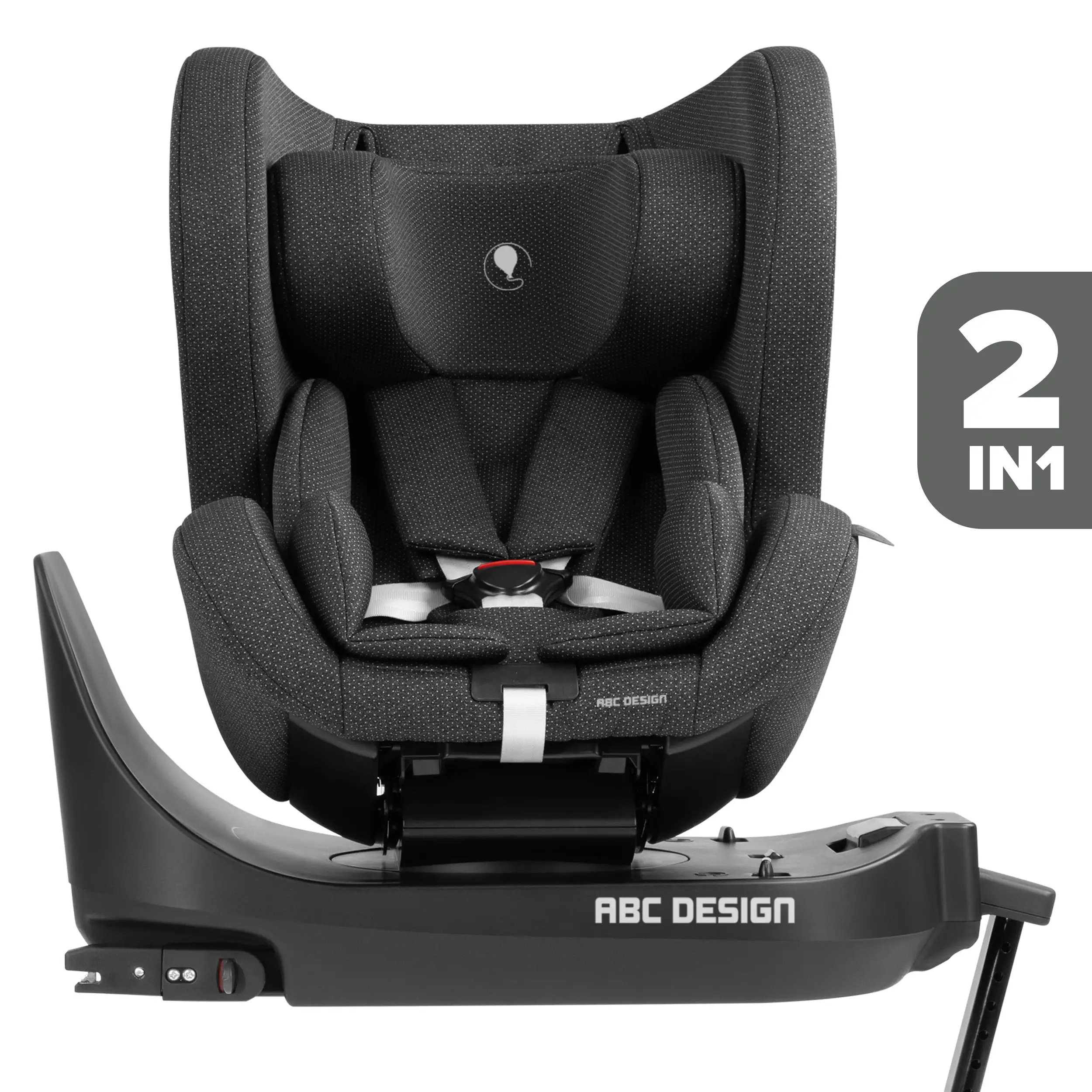 Seggiolino auto Lily i-Size incl. base ISOFIX girevole Root - Bubble