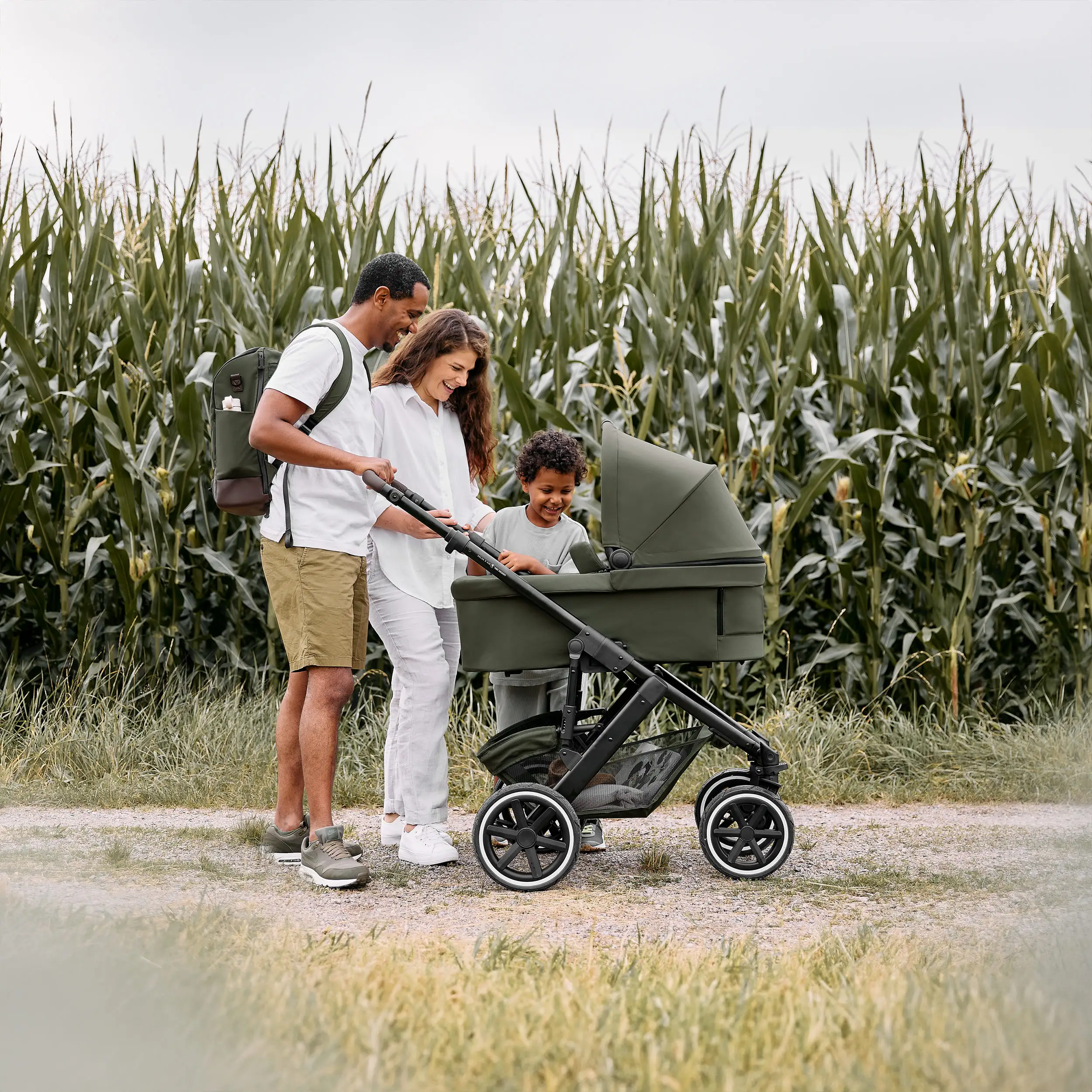 3in1 Kinderwagen-Set Salsa 5 Air - Avocado