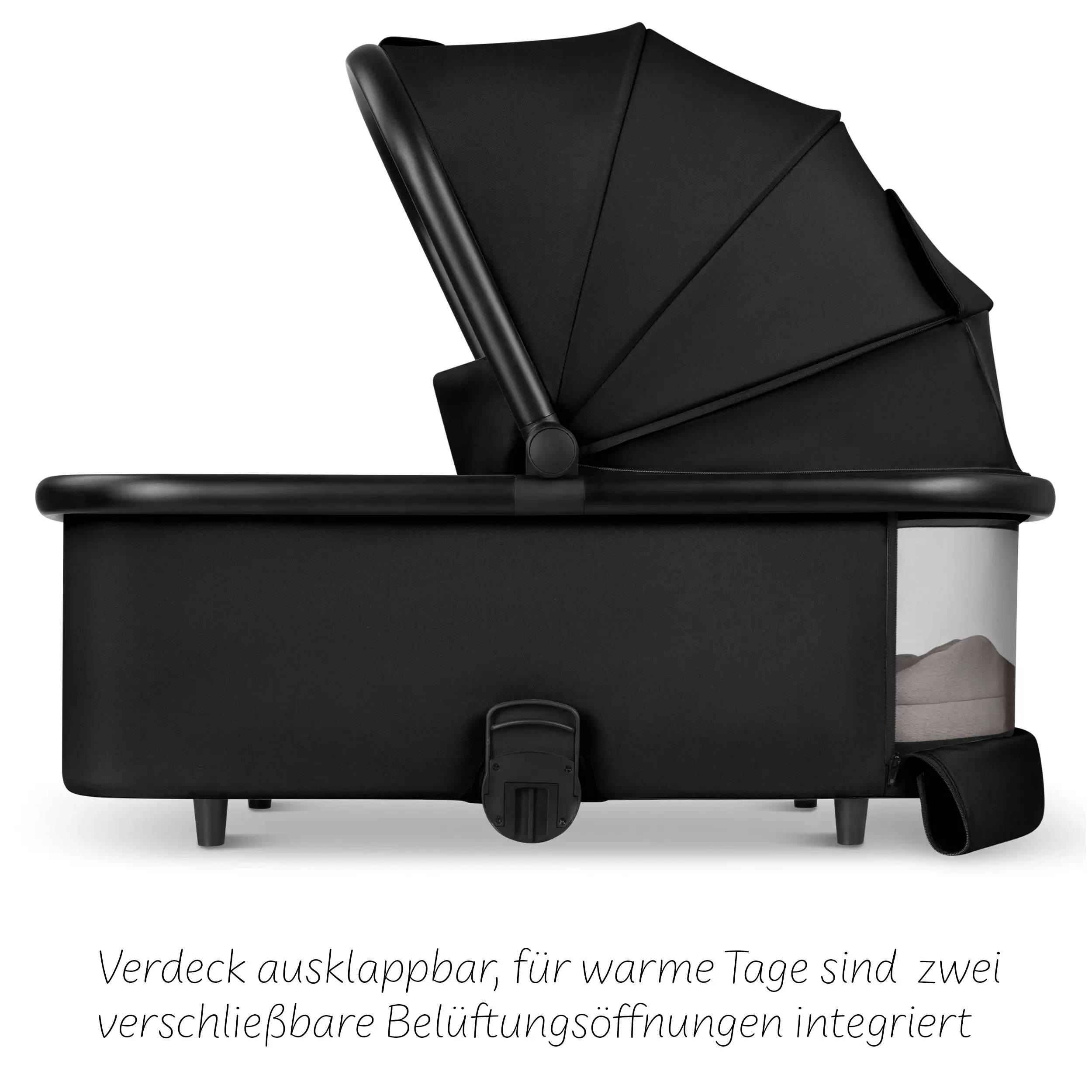 Kombi-Kinderwagen S Three - Black