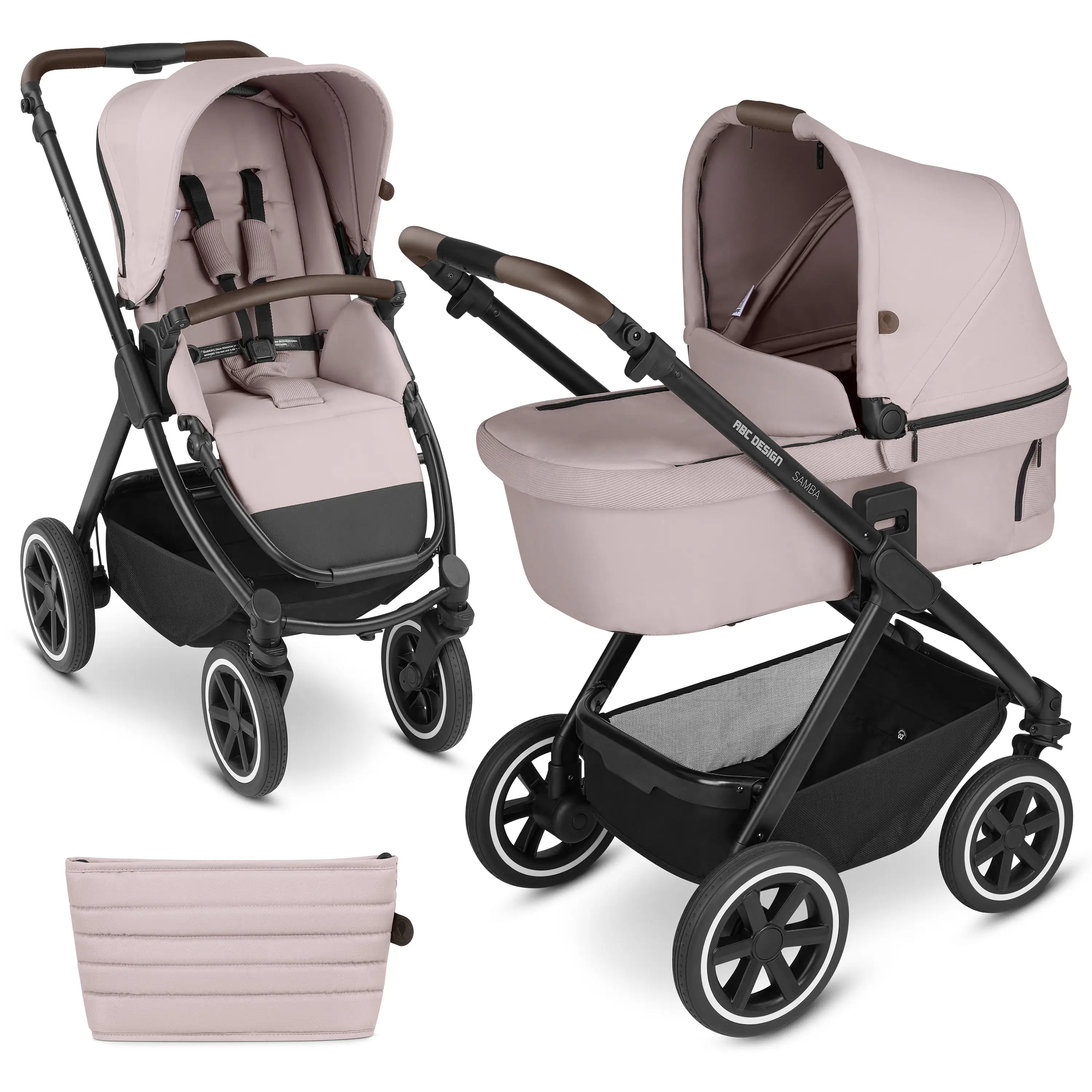 Kombi-Kinderwagen Samba - Berry