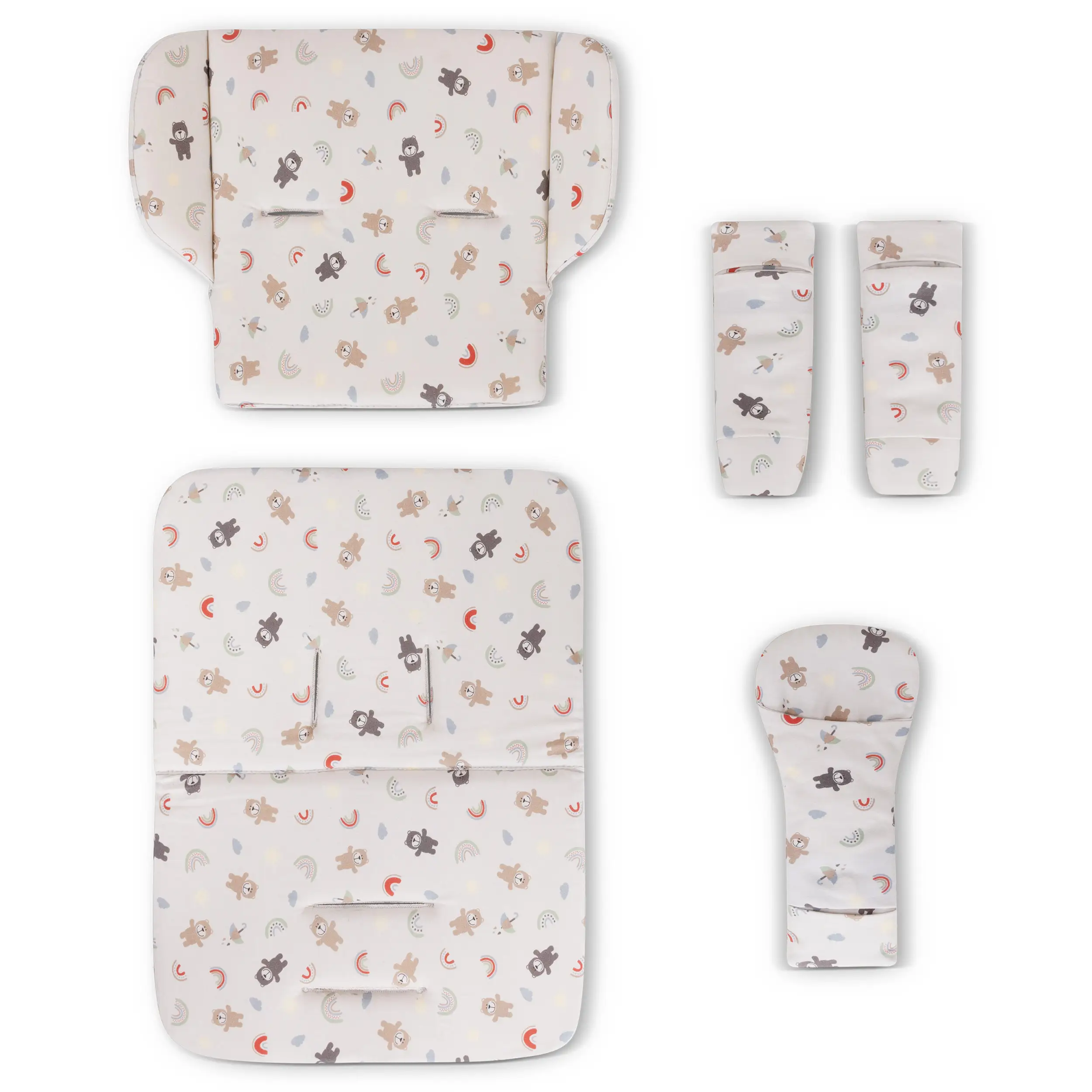 Housse de siège confort pour poussette Ping 3 - Teddy Housse de siège confort pour poussette Ping 3 - Teddy