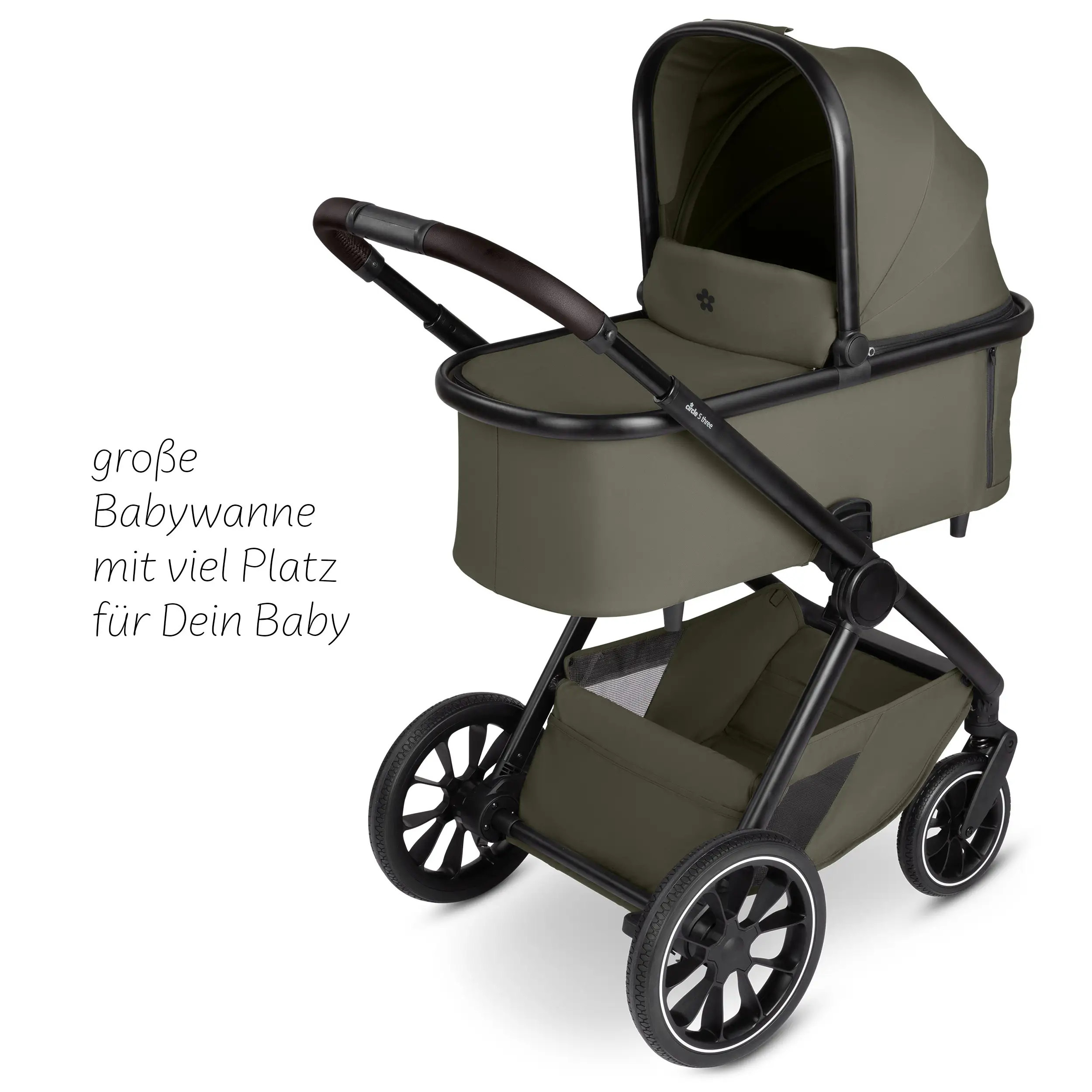 Kombi-Kinderwagen S Three - Wheat